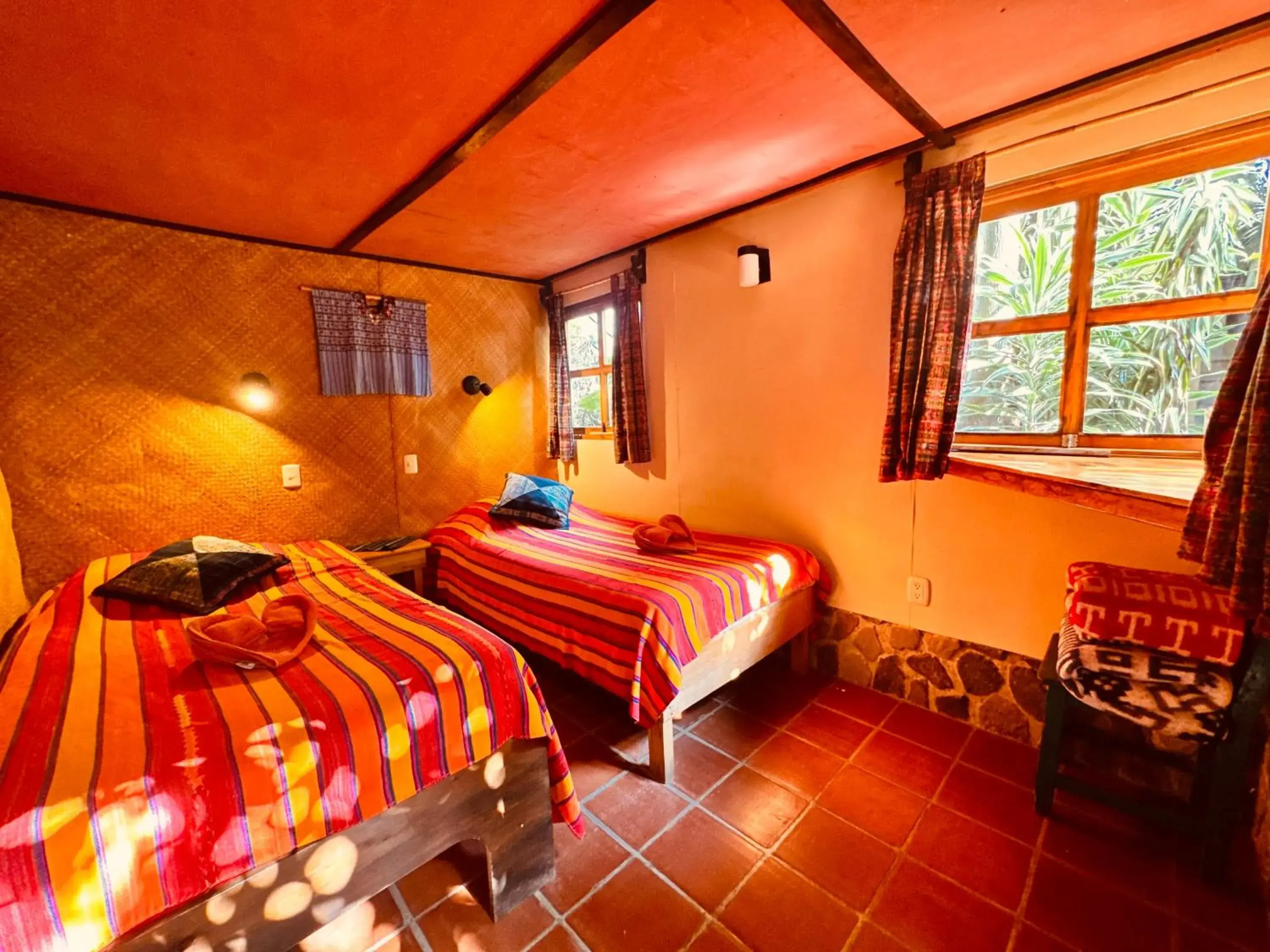 Budget Twin Room in La Iguana Perdida Budget Twin Room in La Iguana Perdida