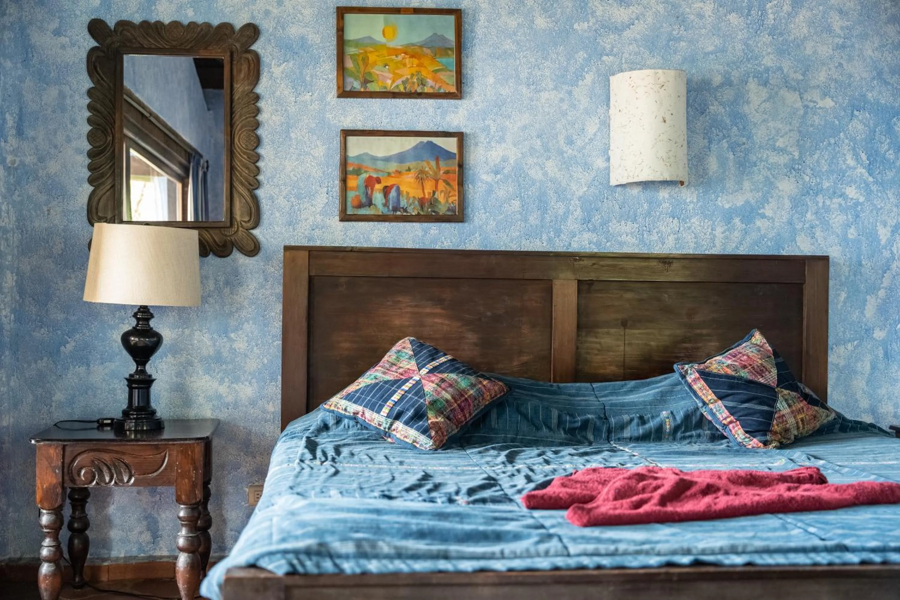 Bed in La Iguana Perdida