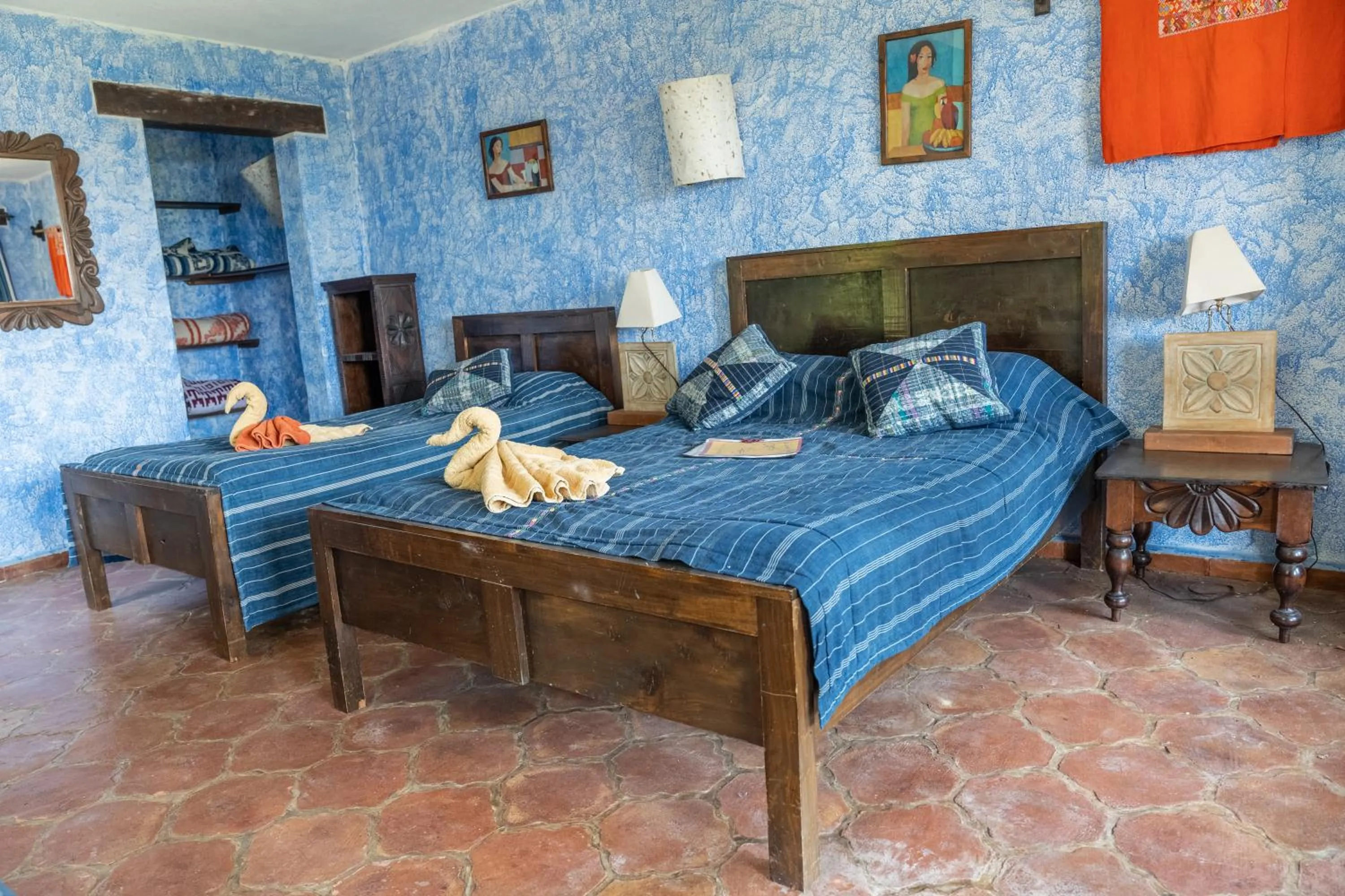 Bed in La Iguana Perdida