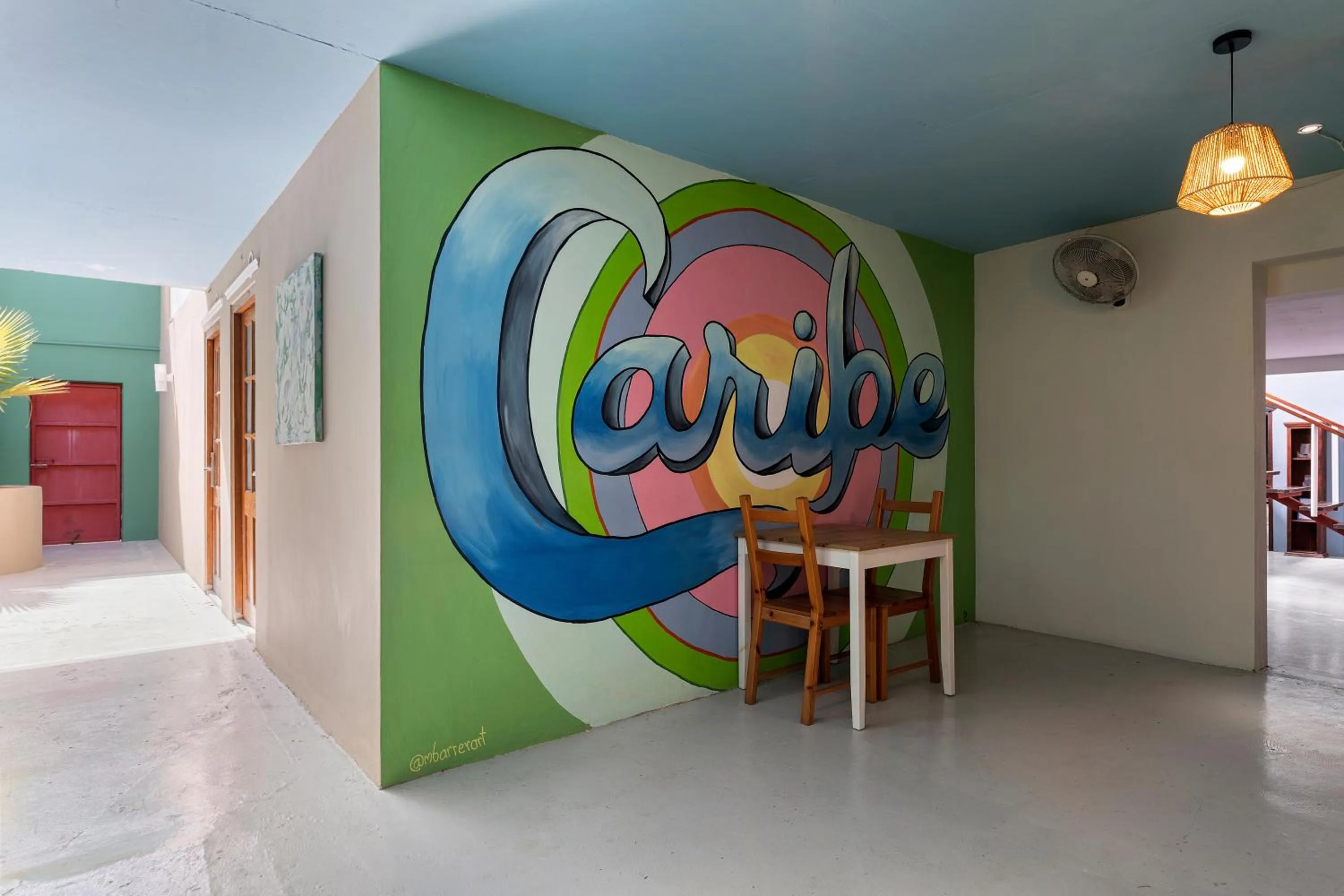 Property building in The Ritz Hostel