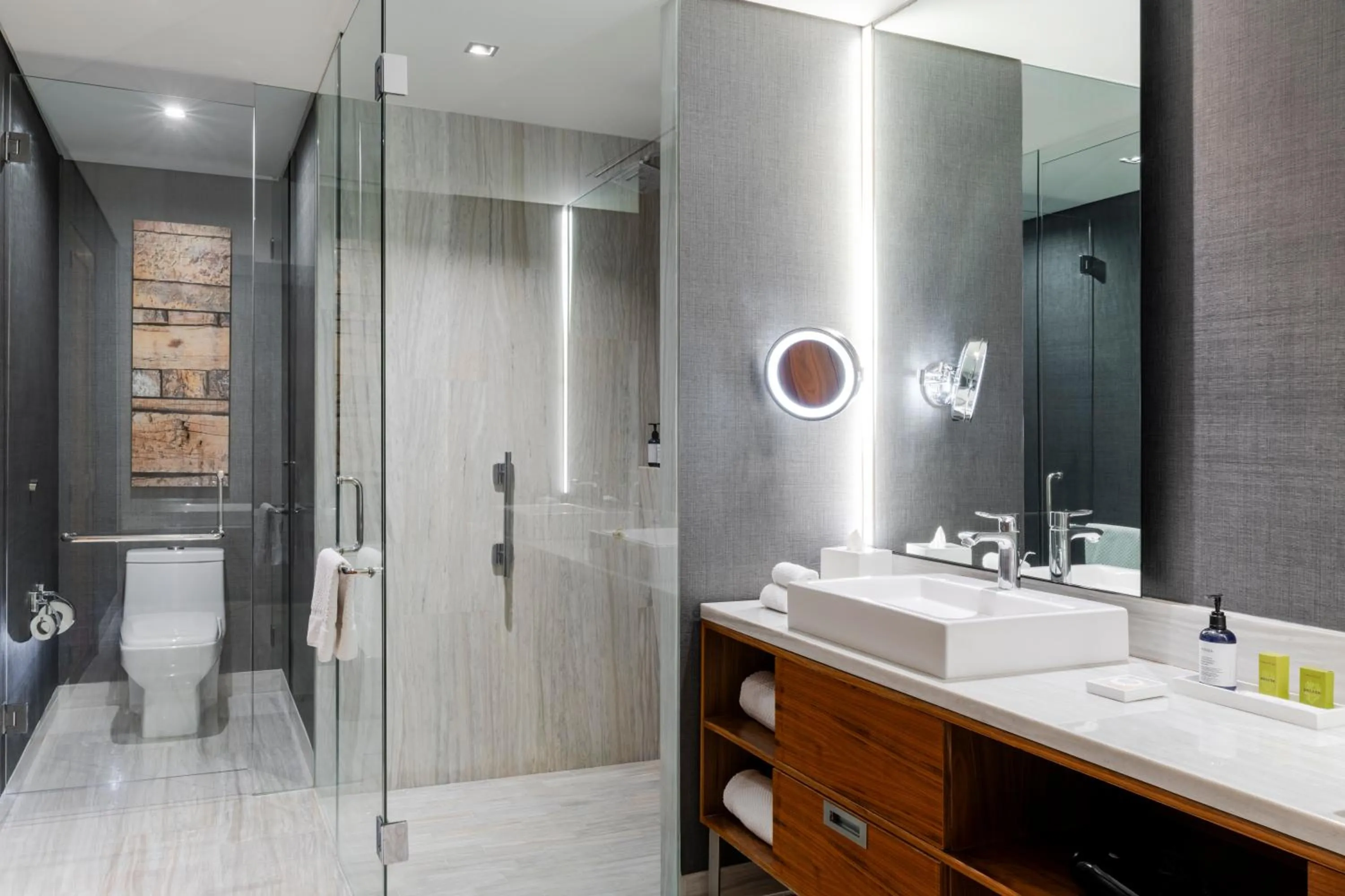 Bathroom in Hilton Mexico City Santa Fe