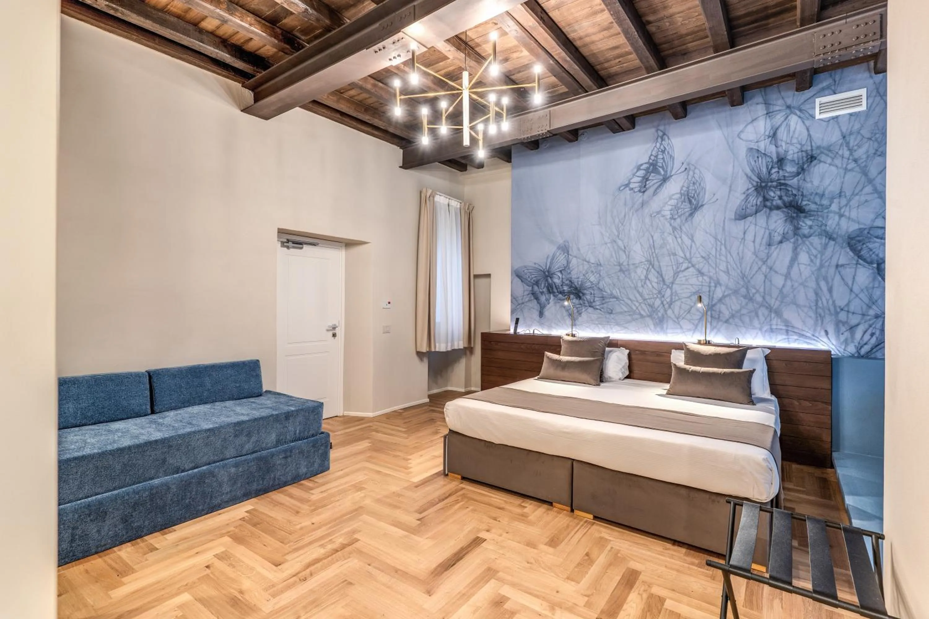 Bed in Albergo Abruzzi