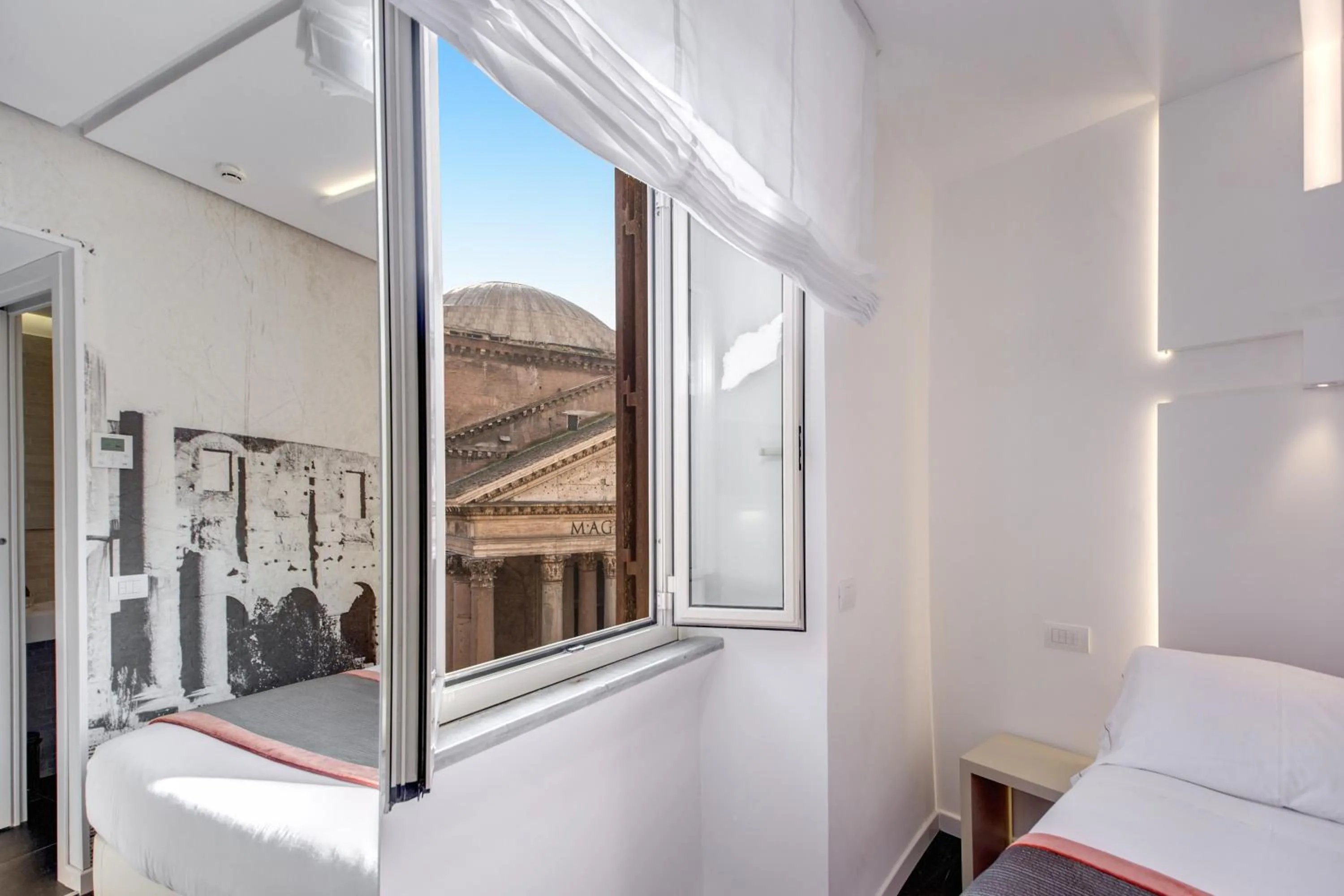 Bed in Albergo Abruzzi