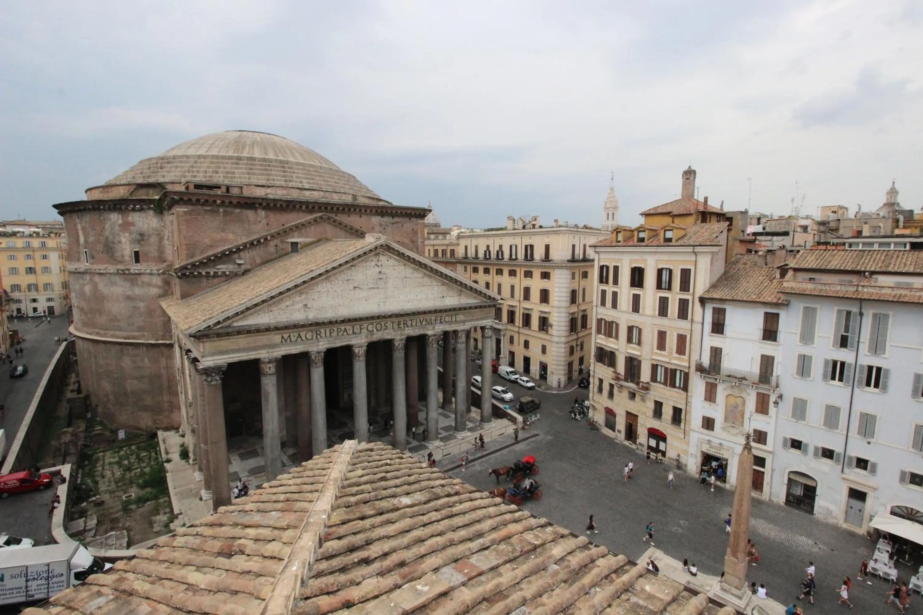 City view in Albergo Abruzzi