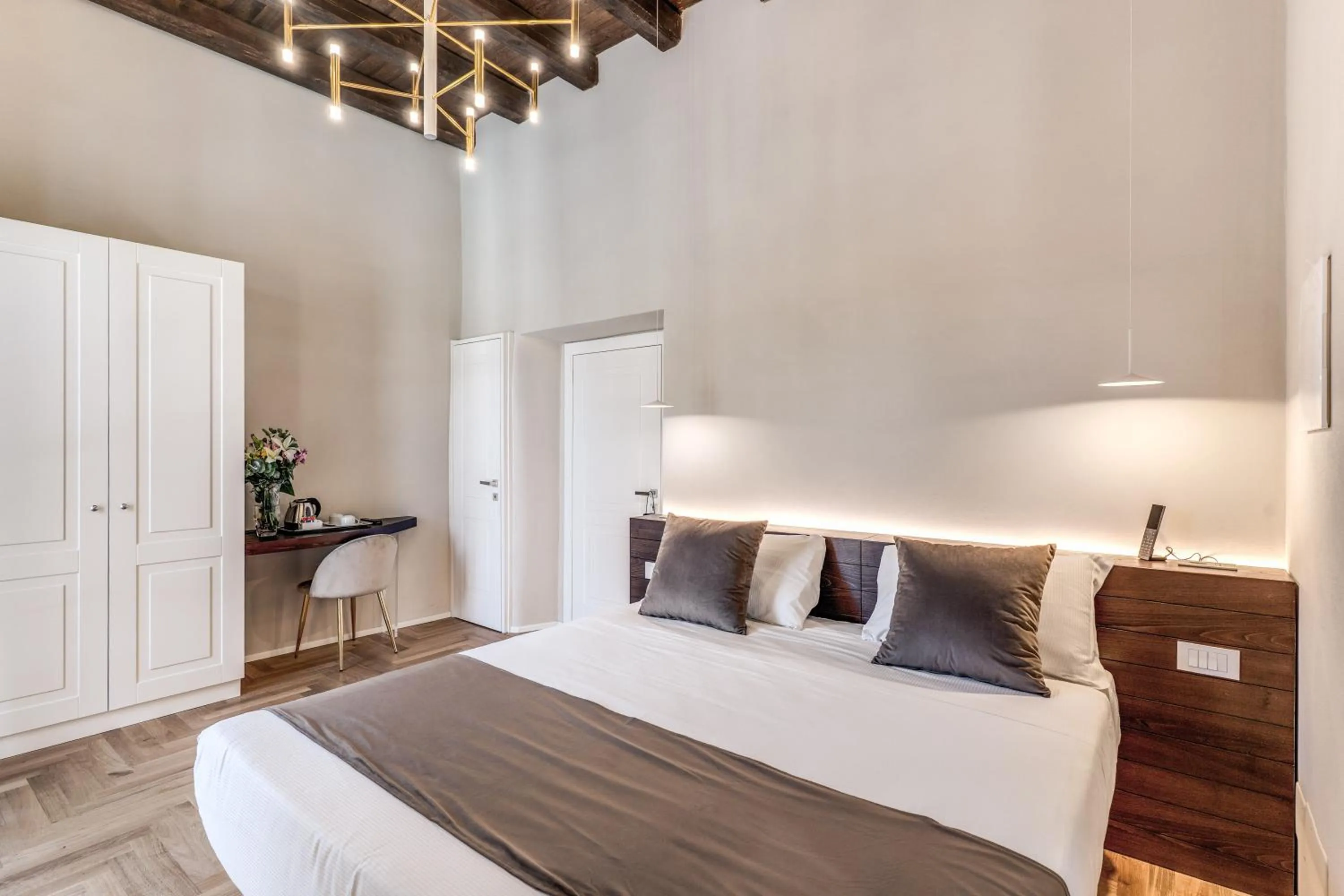 Bed in Albergo Abruzzi