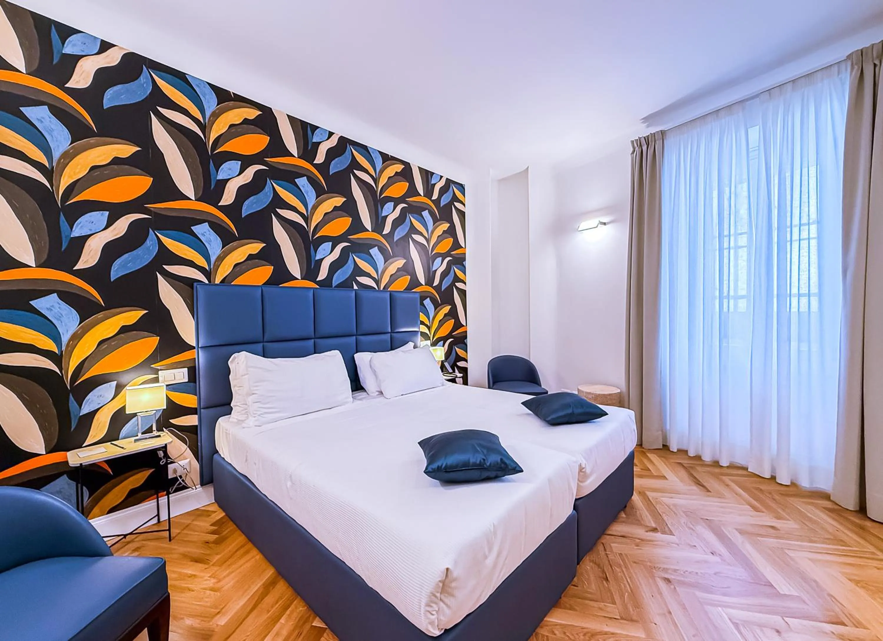 Bed in Albergo Abruzzi