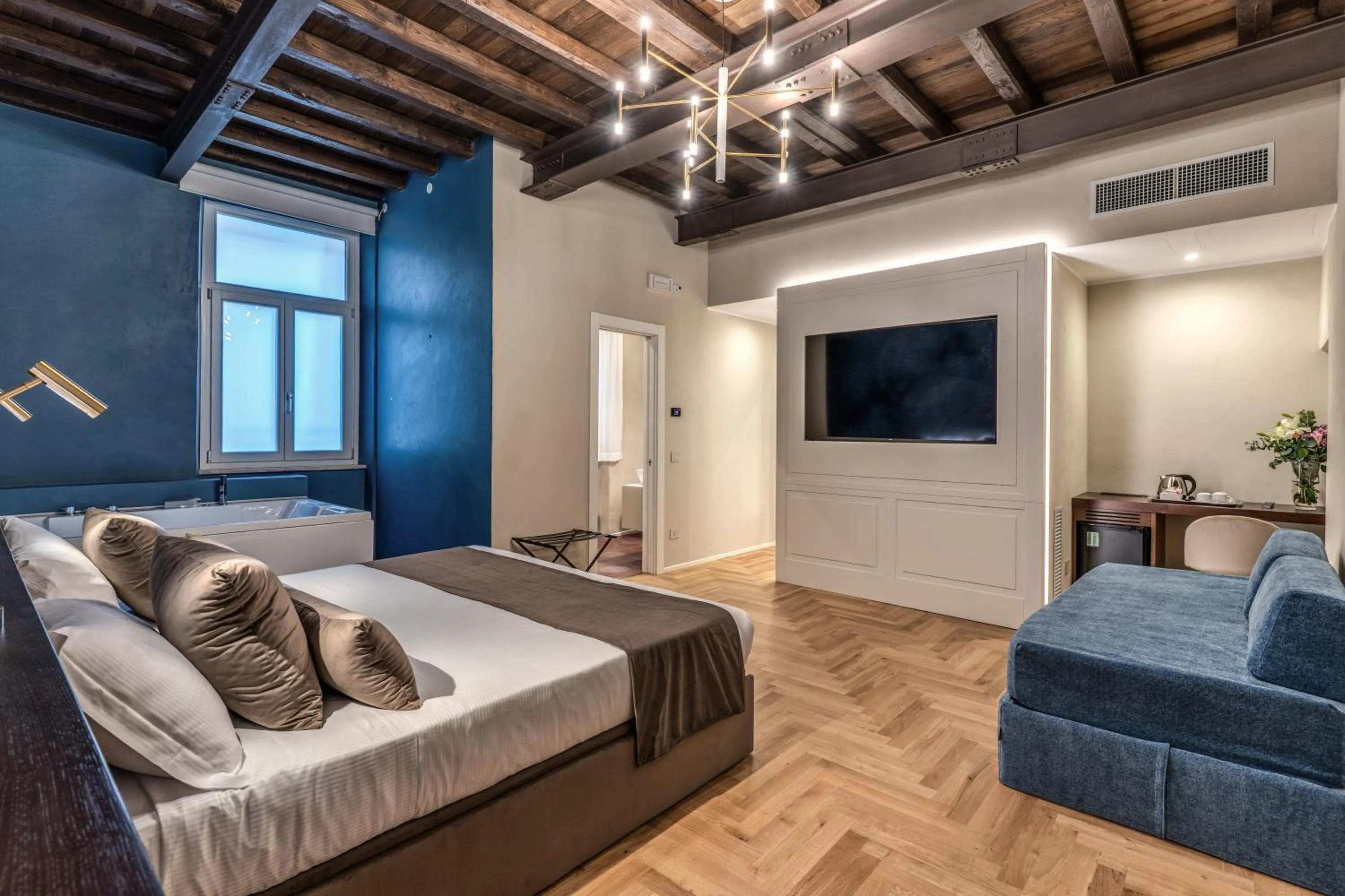 Bed in Albergo Abruzzi