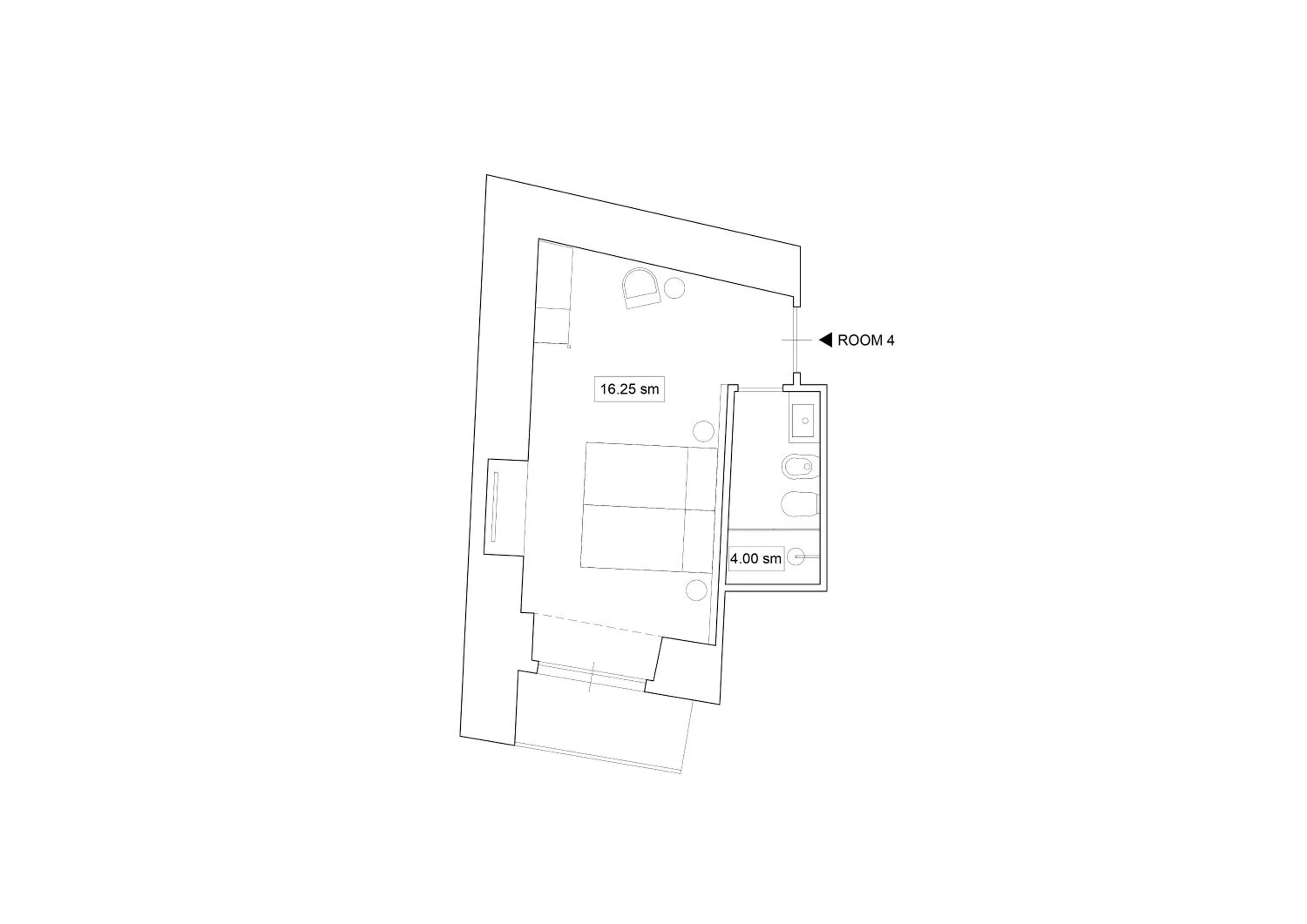 Floor plan in Albergo Abruzzi