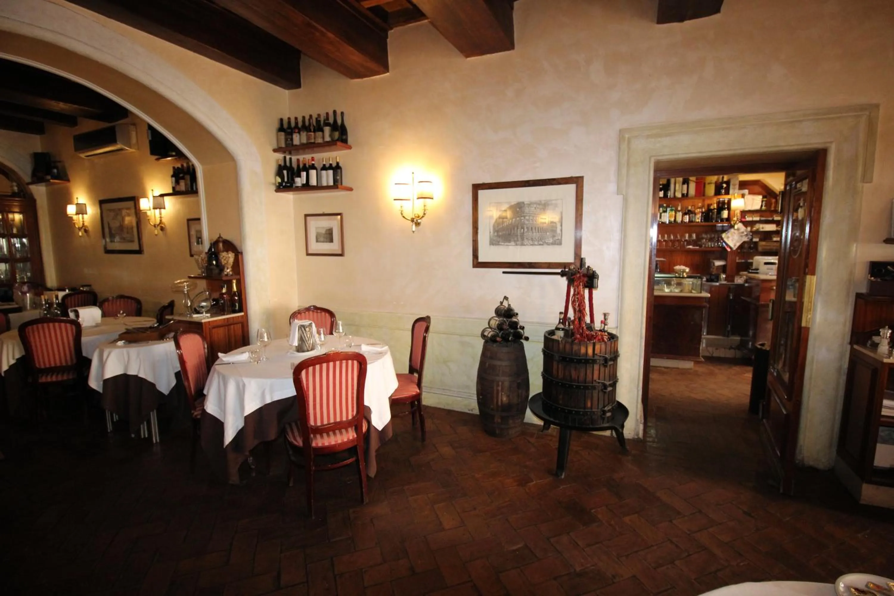 Continental breakfast in Albergo Abruzzi