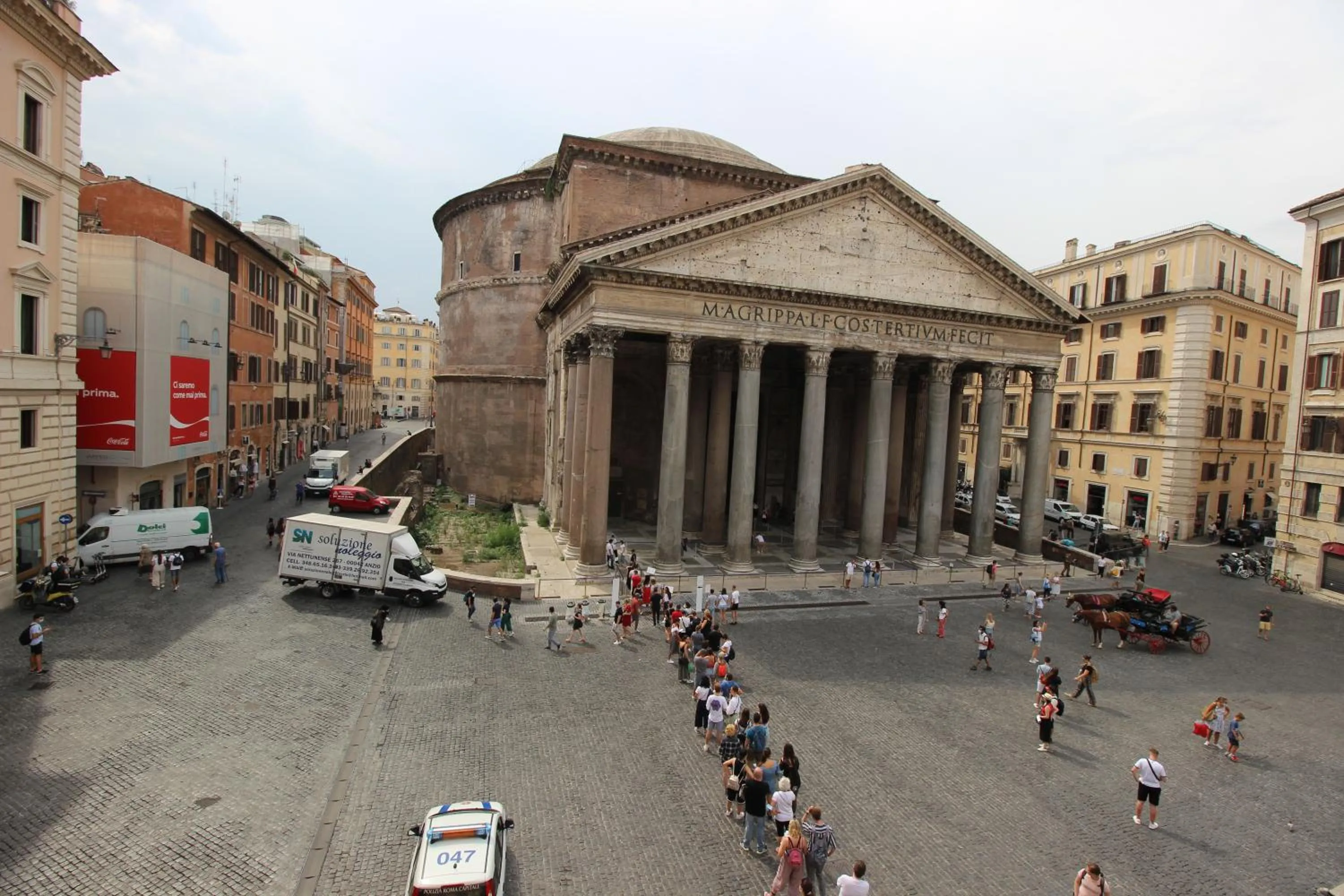 City view in Albergo Abruzzi