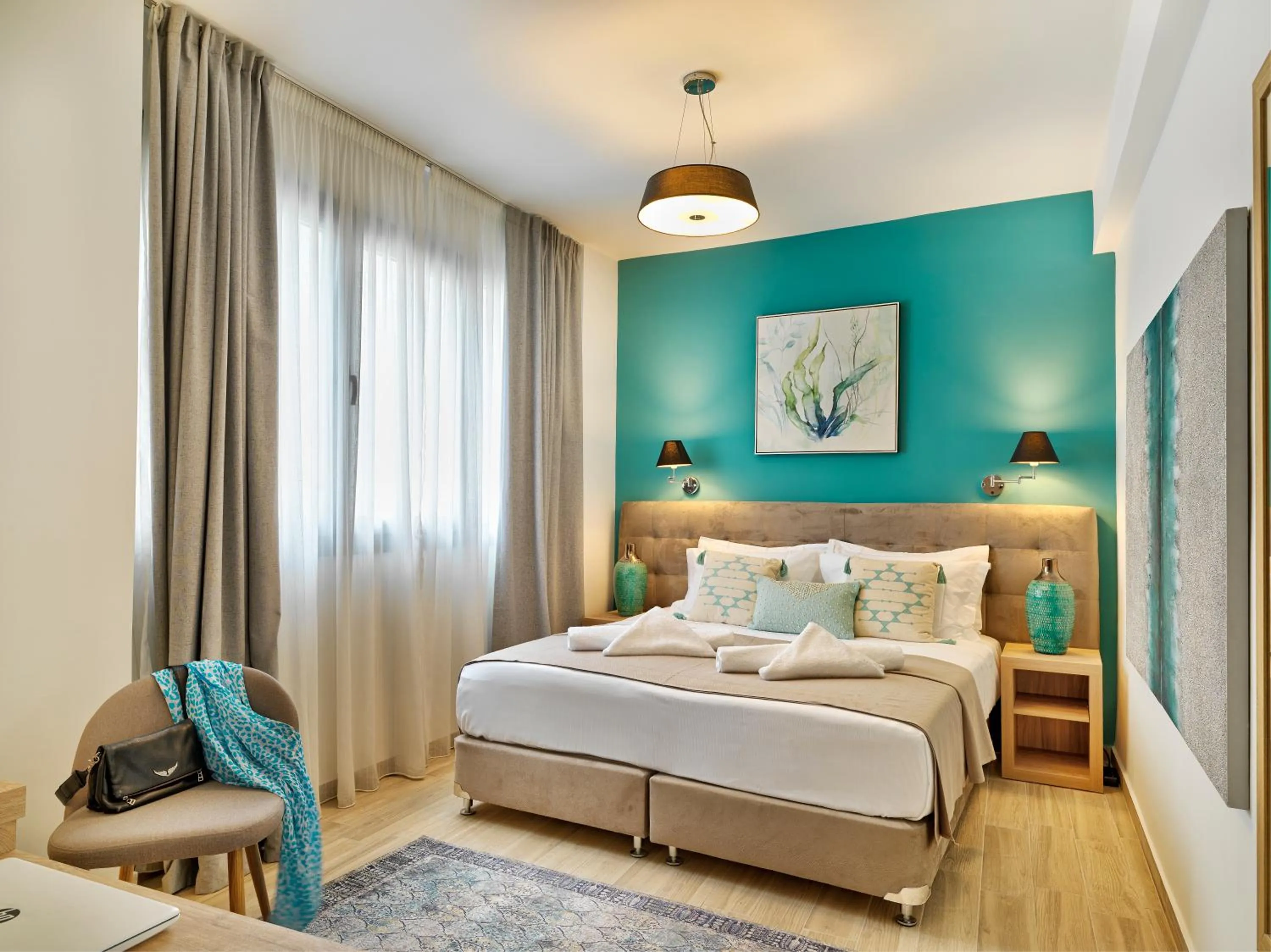 Photo of the whole room, Bed in Acropolis City Life BH