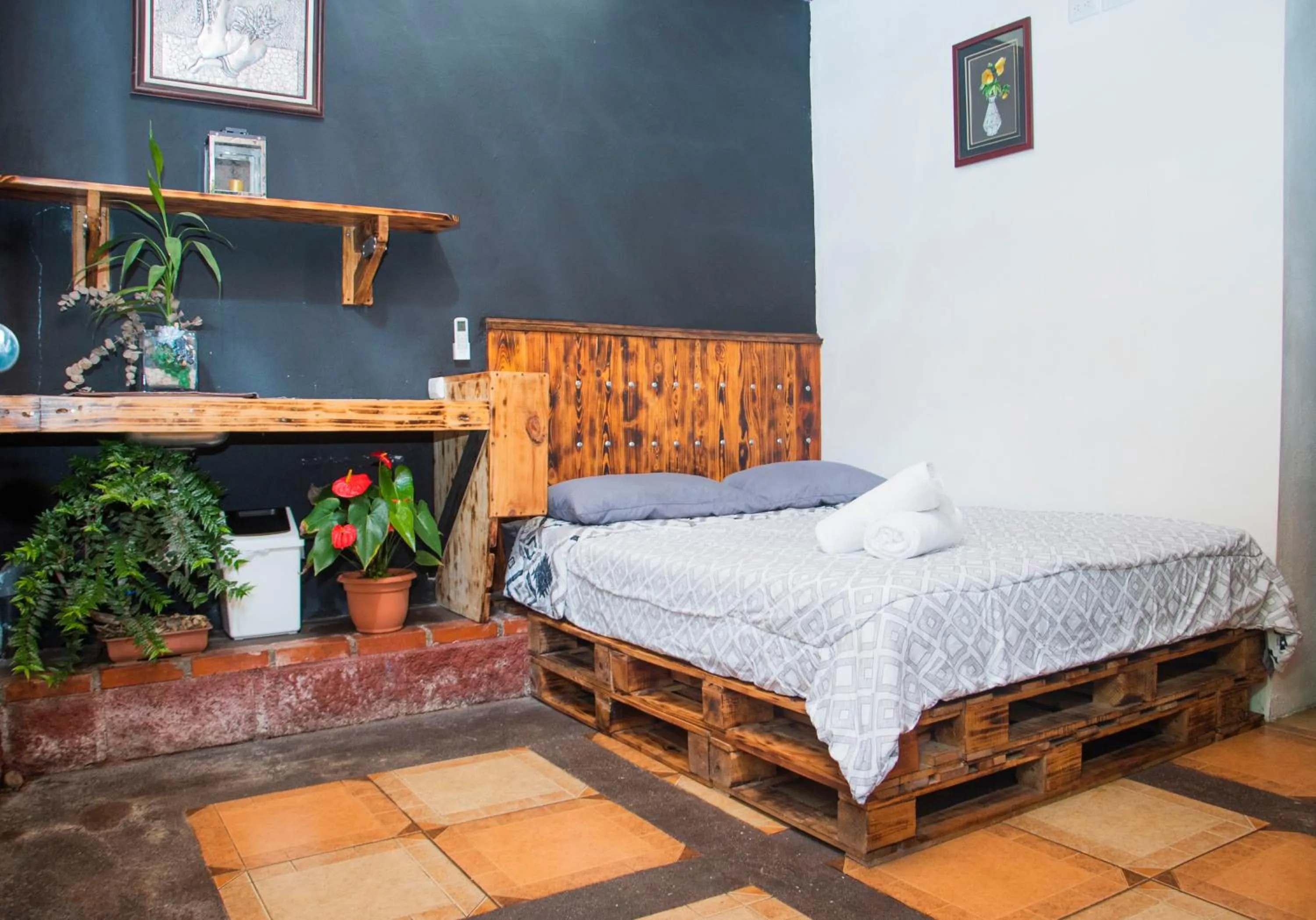 Bed in Gardens House, Airport Juan Santamaría, Alajuela, San José