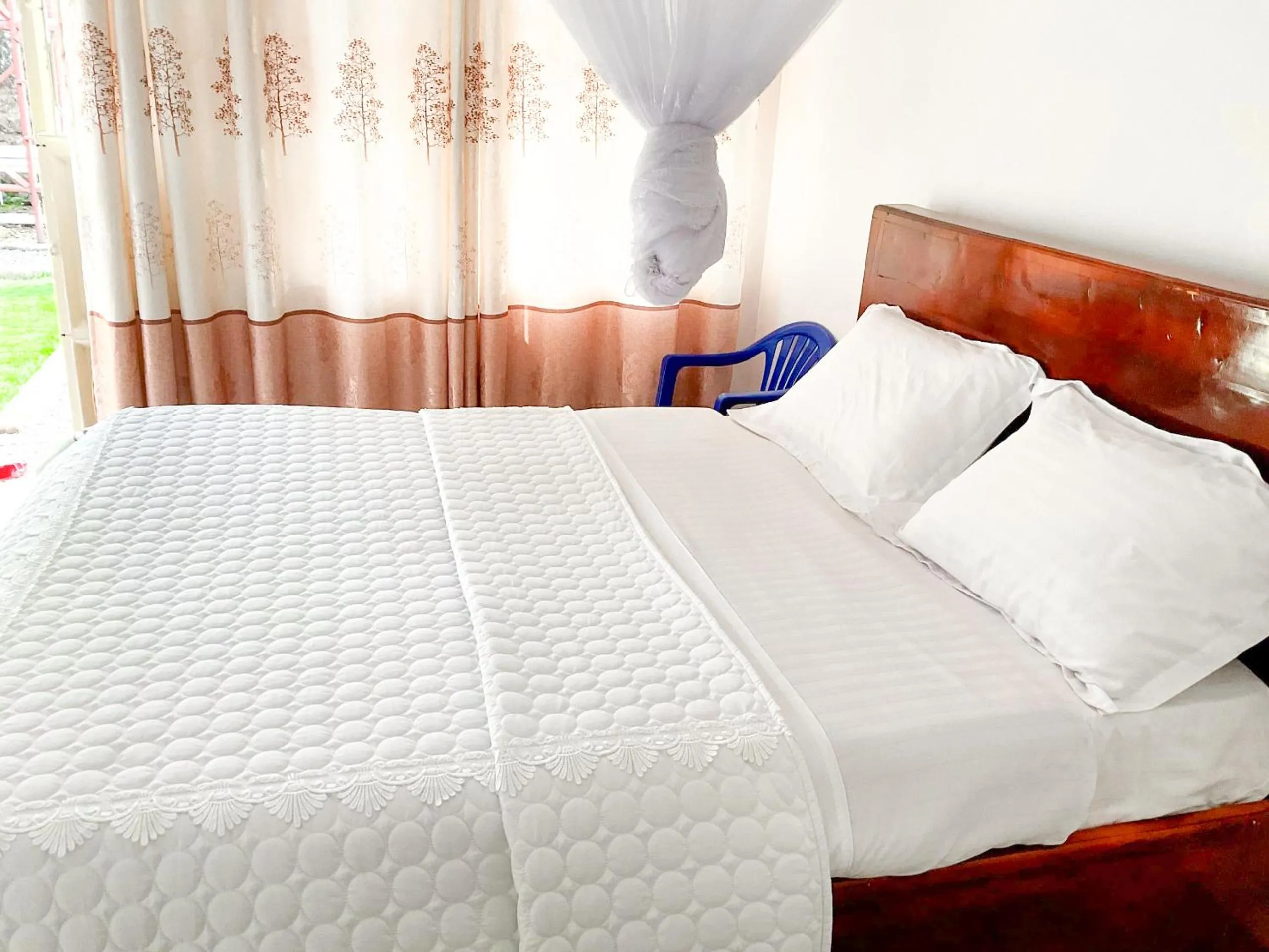 Bed in Agape House Kisoro