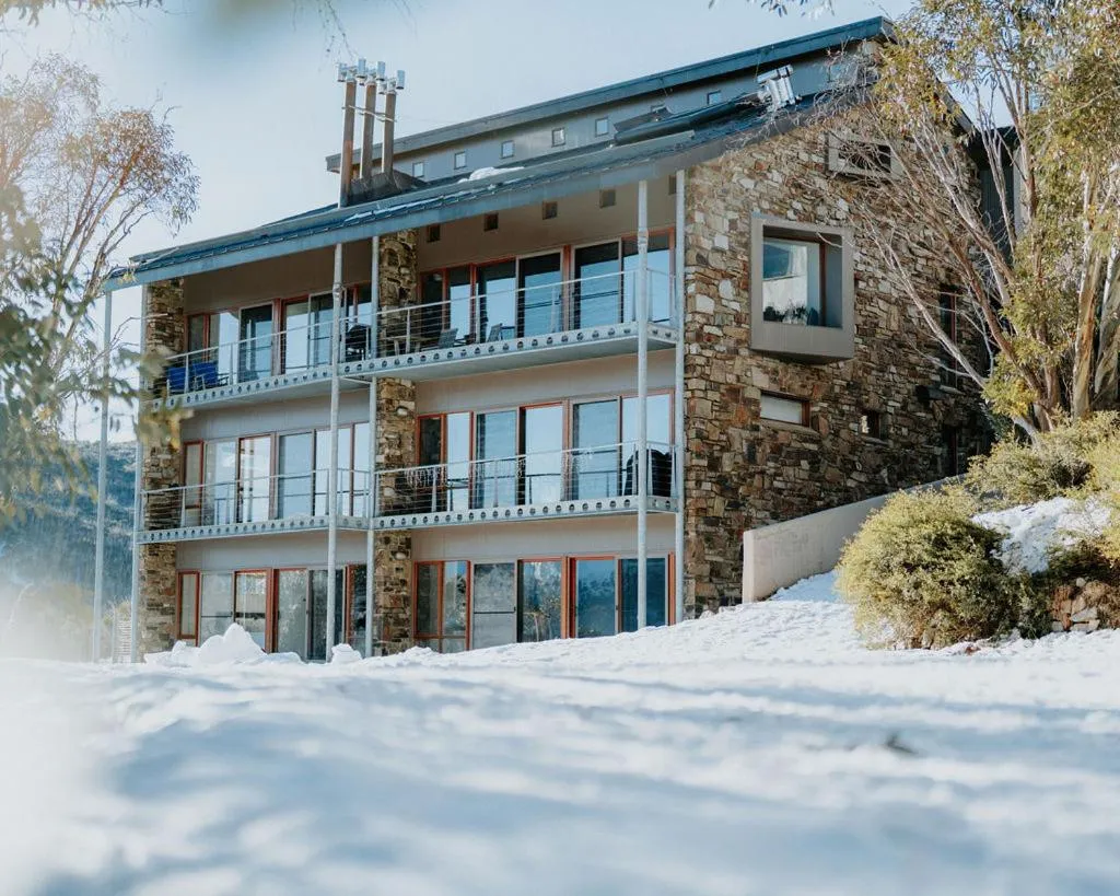 Balcony/Terrace in Alpine Woodsmoke Apartments