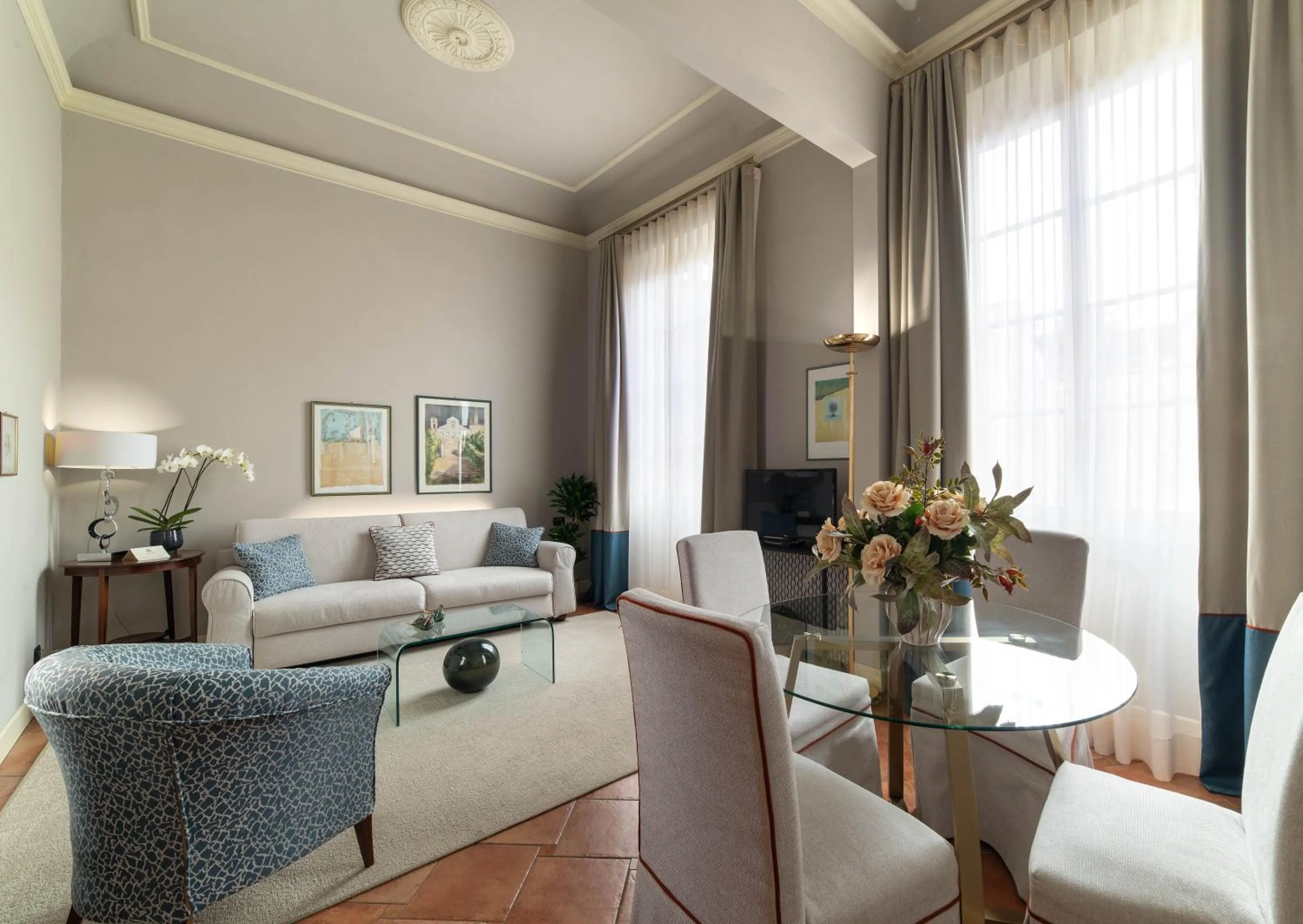 Living room in Palazzo Alfani - Residenza d'Epoca