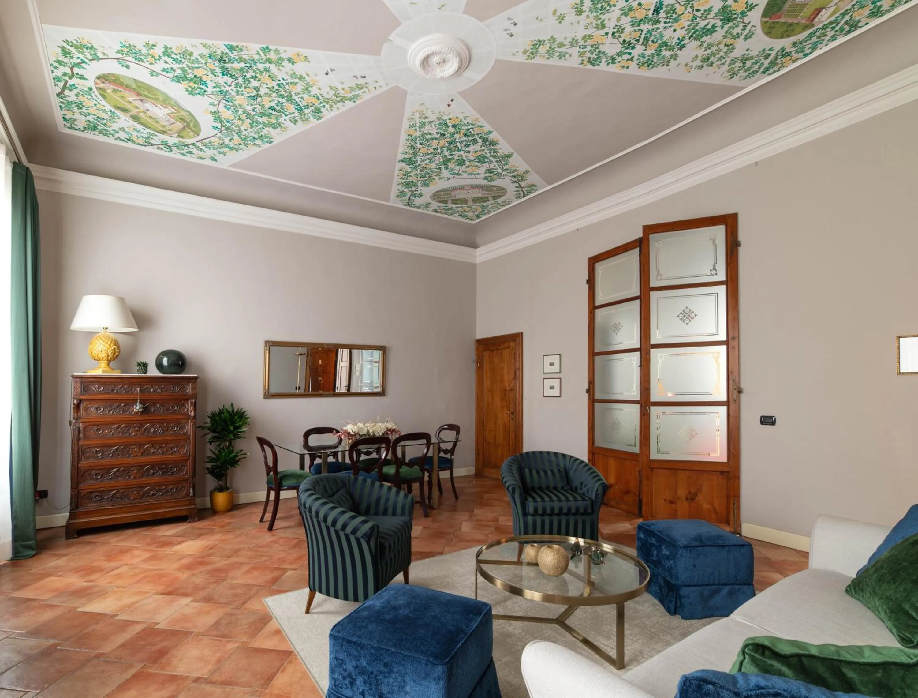 Seating area in Palazzo Alfani - Residenza d'Epoca