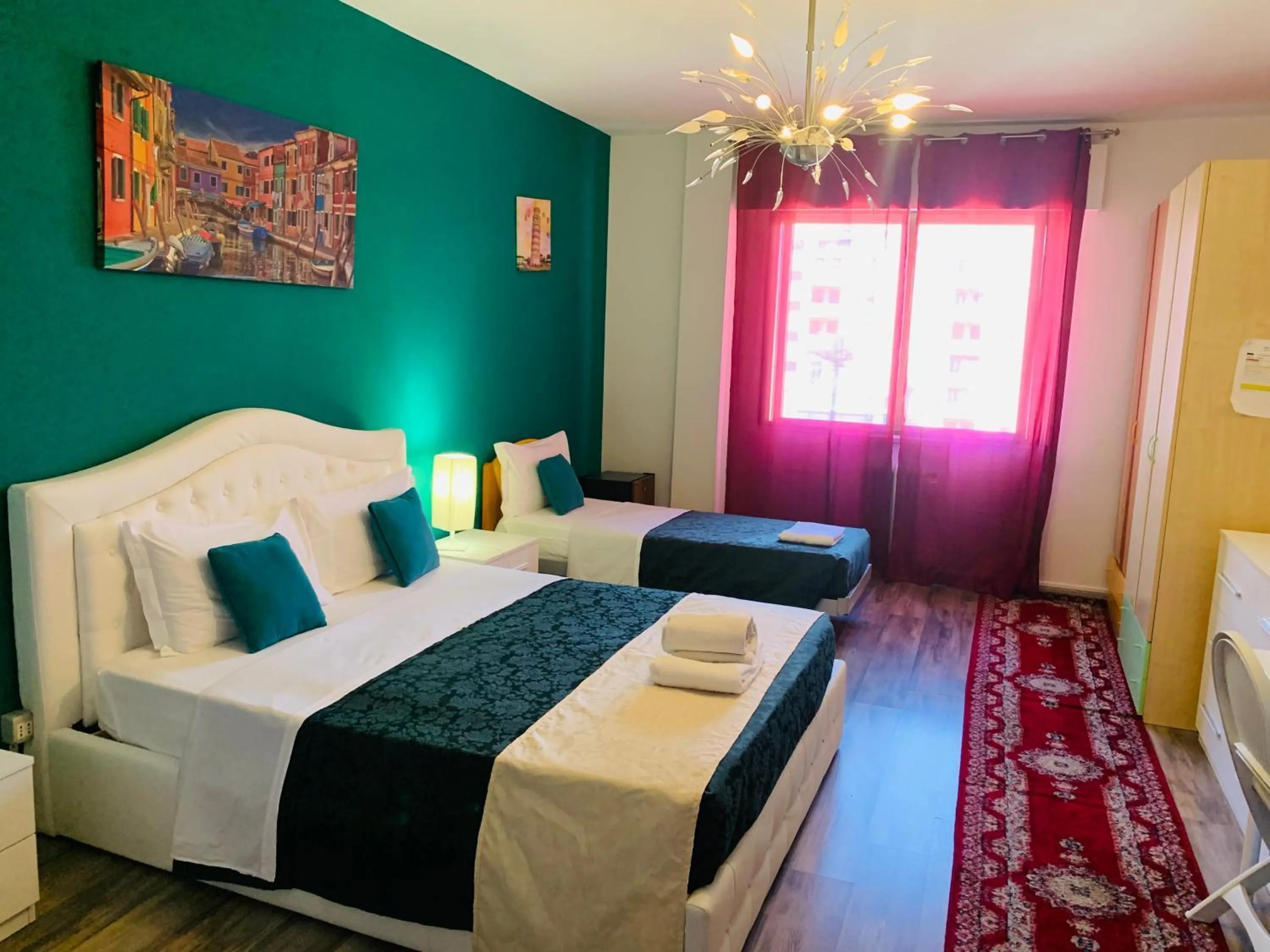 Bed in Venice Day Apartment