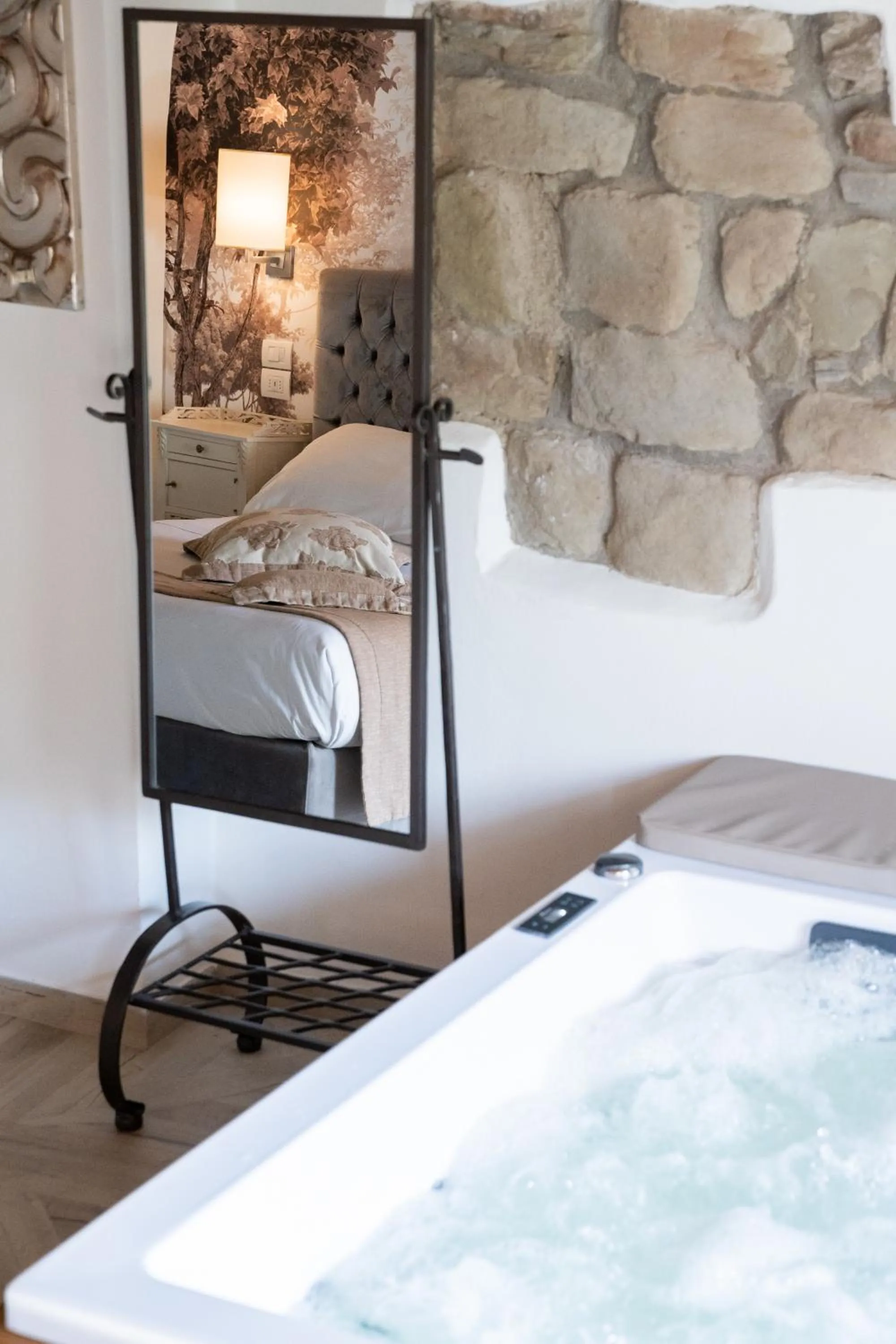 Bed in Il Castelluccio Country Resort Restaurant & SPA