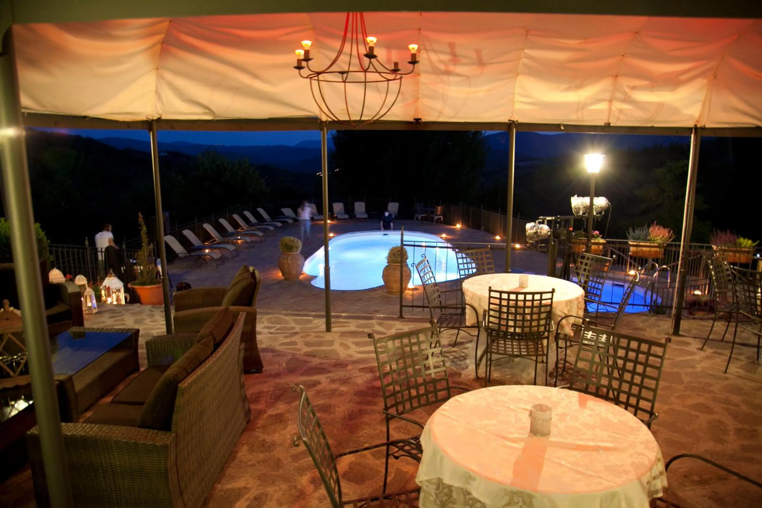 Patio in Il Castelluccio Country Resort Restaurant & SPA