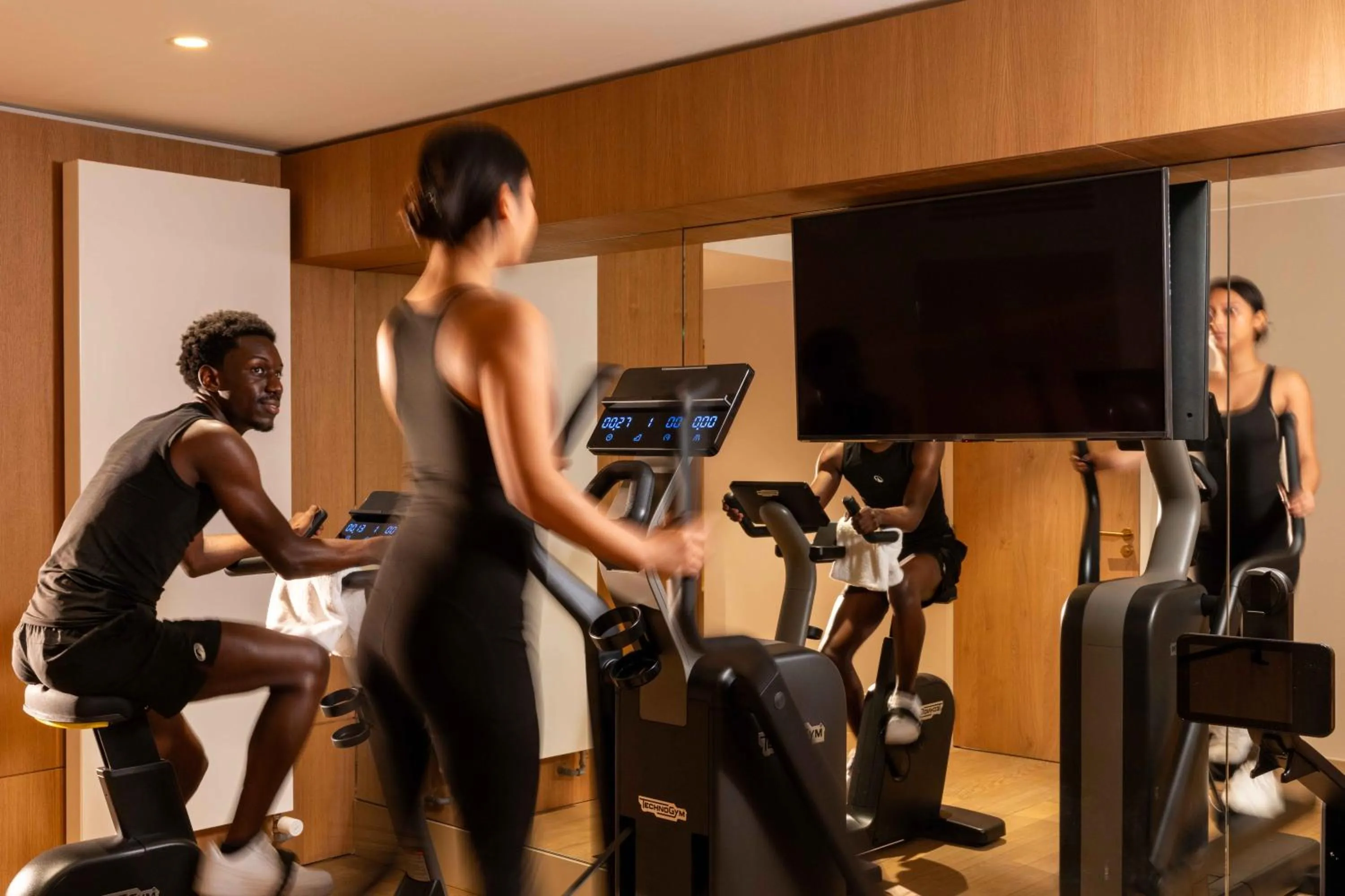 Fitness centre/facilities in Hôtel Le Cardinal