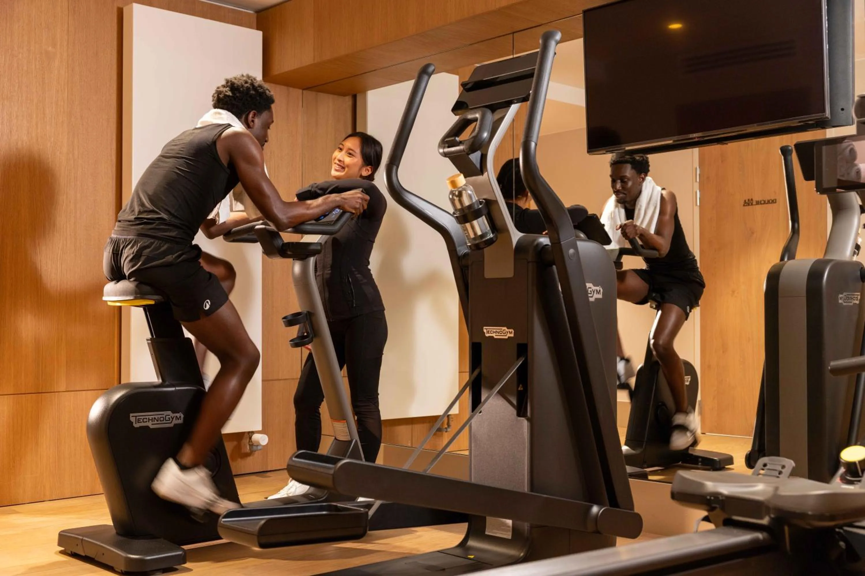 Fitness centre/facilities in Hôtel Le Cardinal