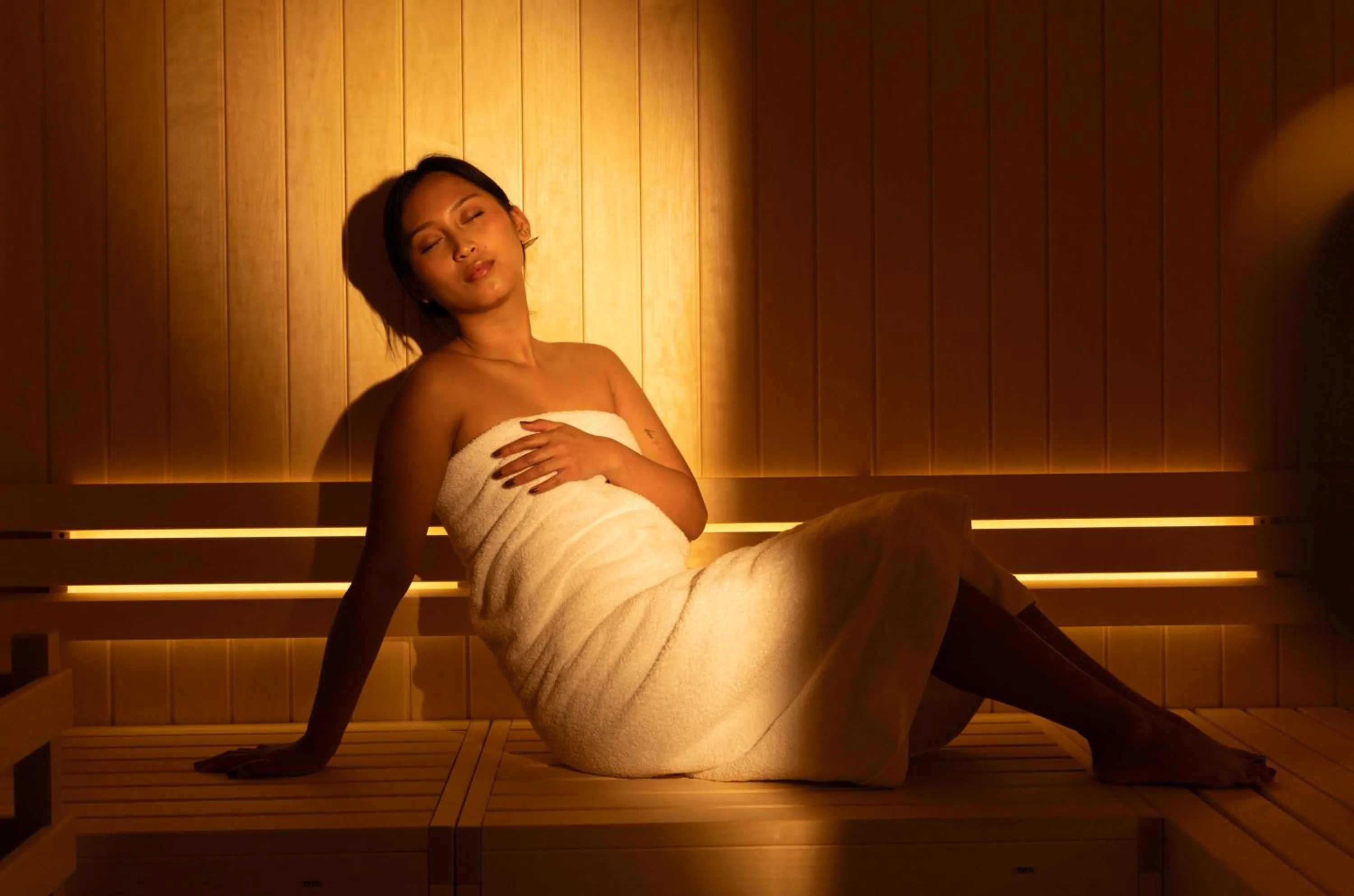 Sauna in Hôtel Le Cardinal