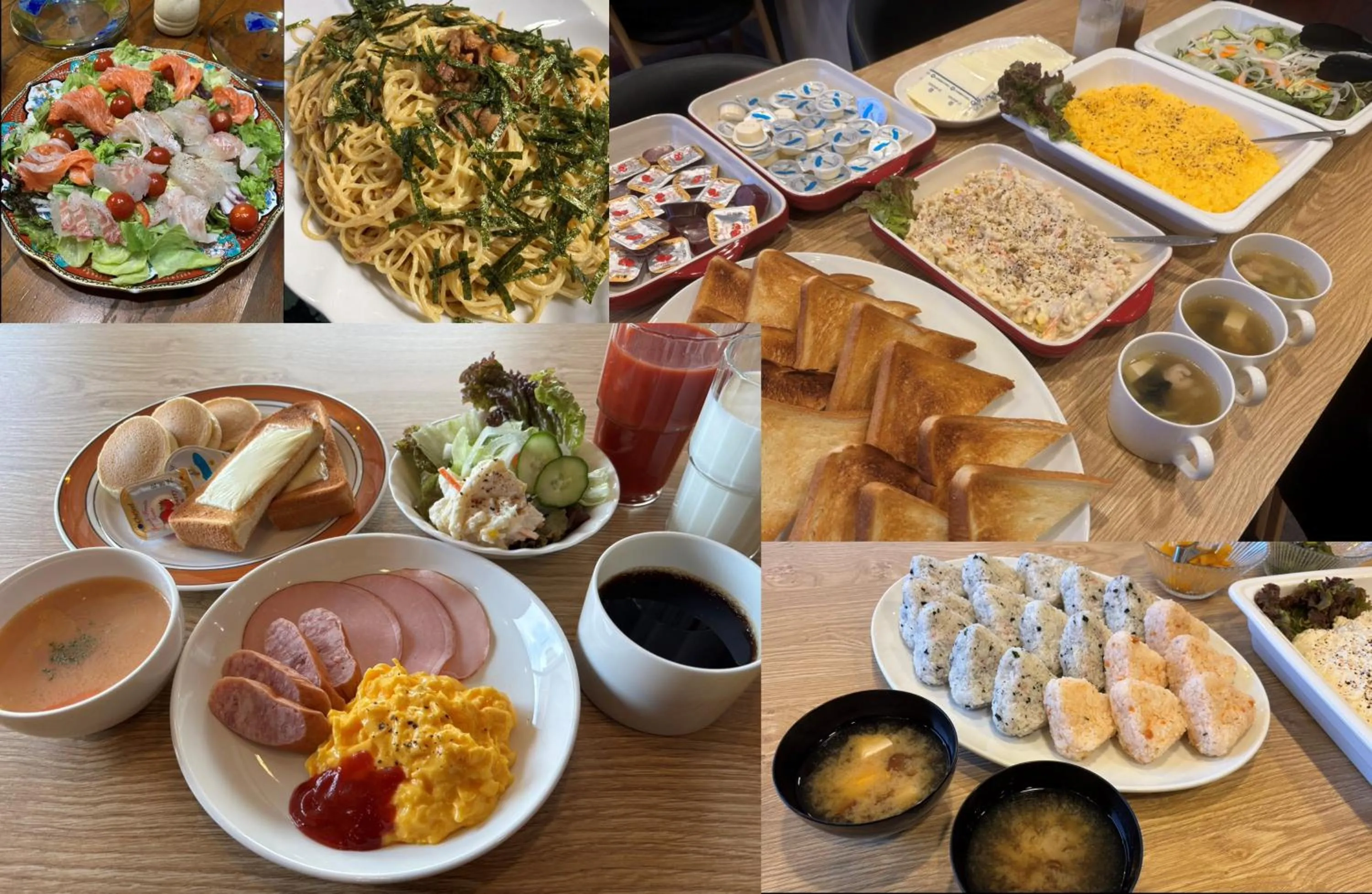 Breakfast in Kitami Daiichi Hotel