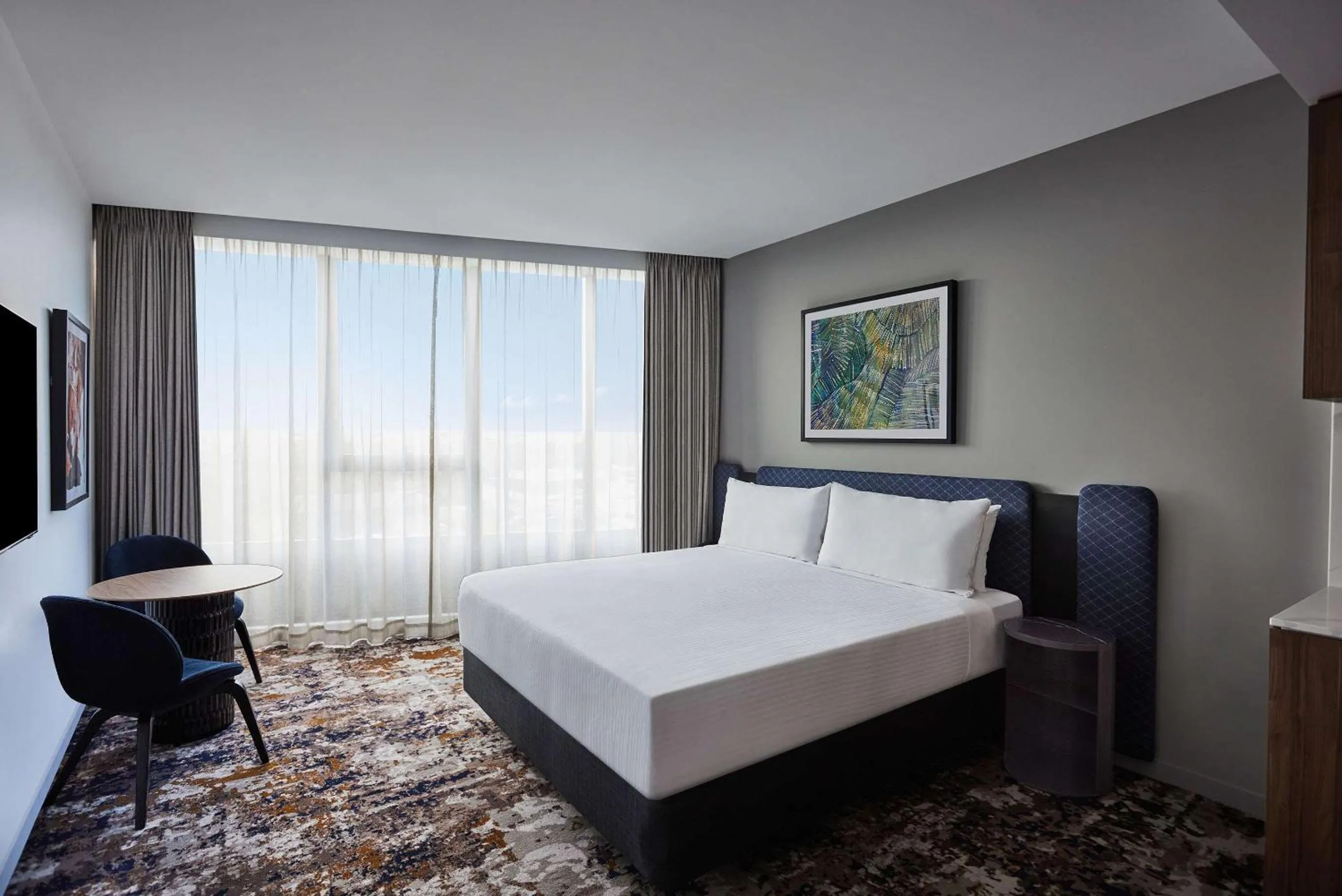 Bedroom, Bed in Adina Apartment Hotel Melbourne, Pentridge