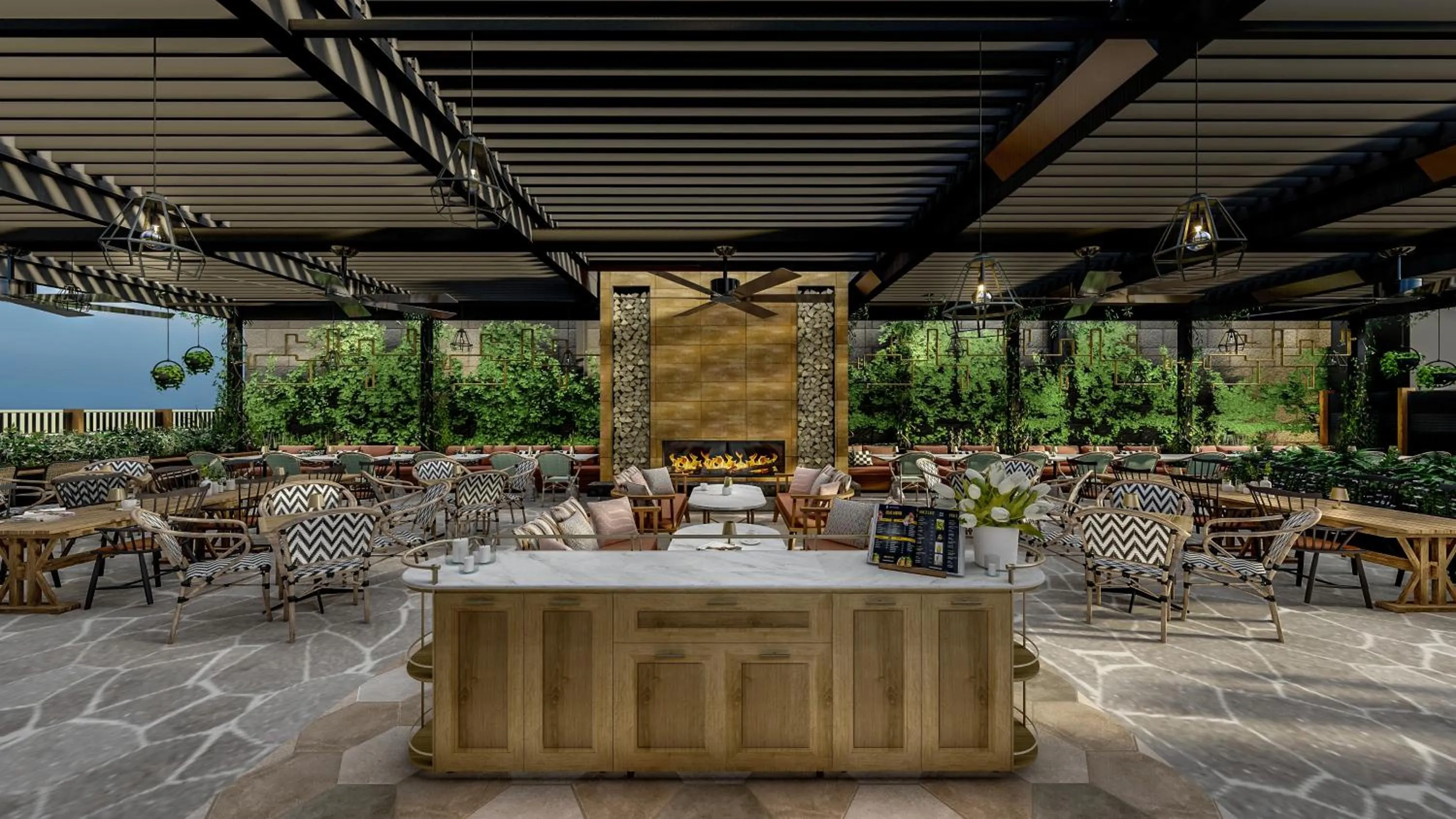 Restaurant/places to eat in Adina Apartment Hotel Melbourne, Pentridge