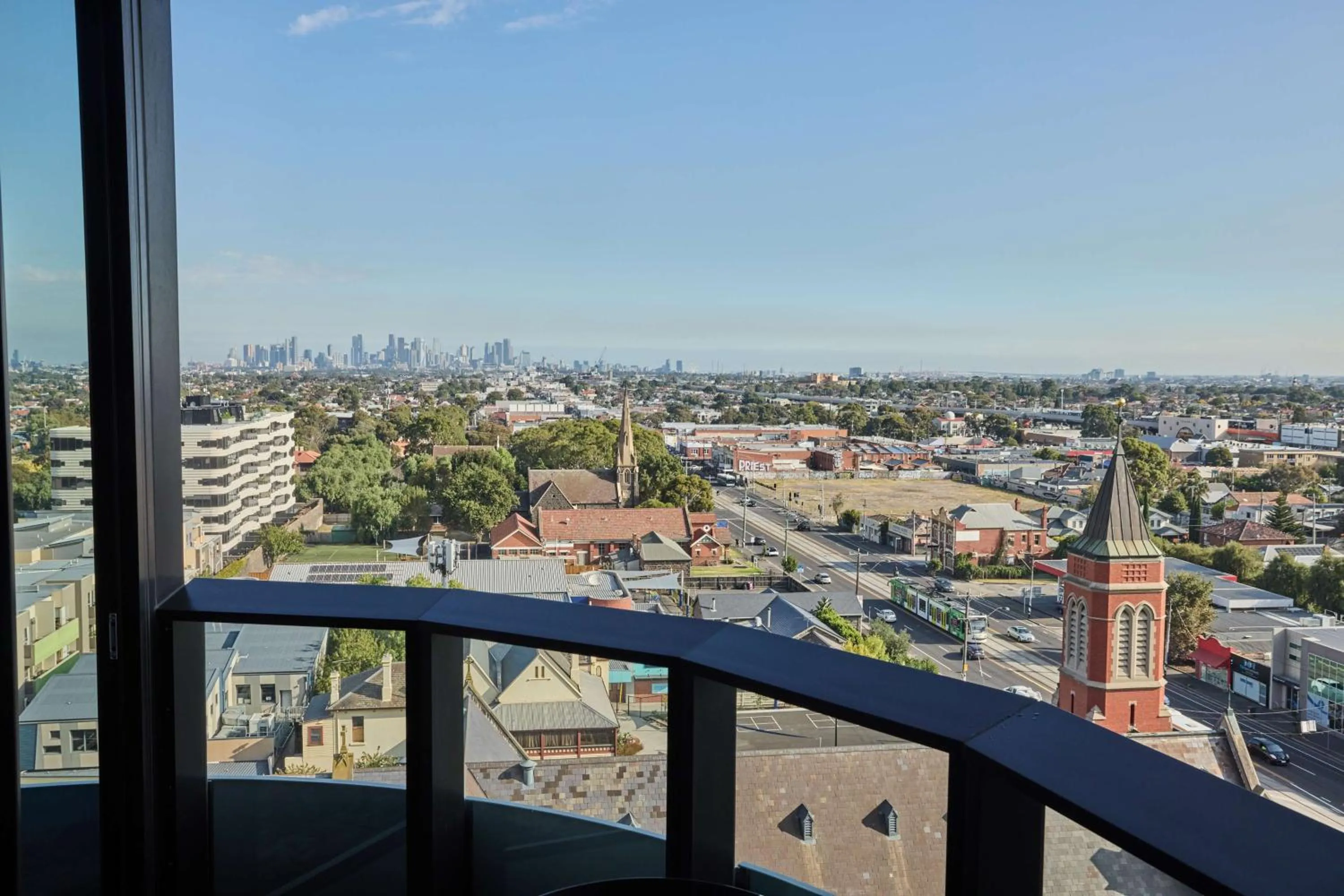 Property building in Adina Apartment Hotel Melbourne, Pentridge