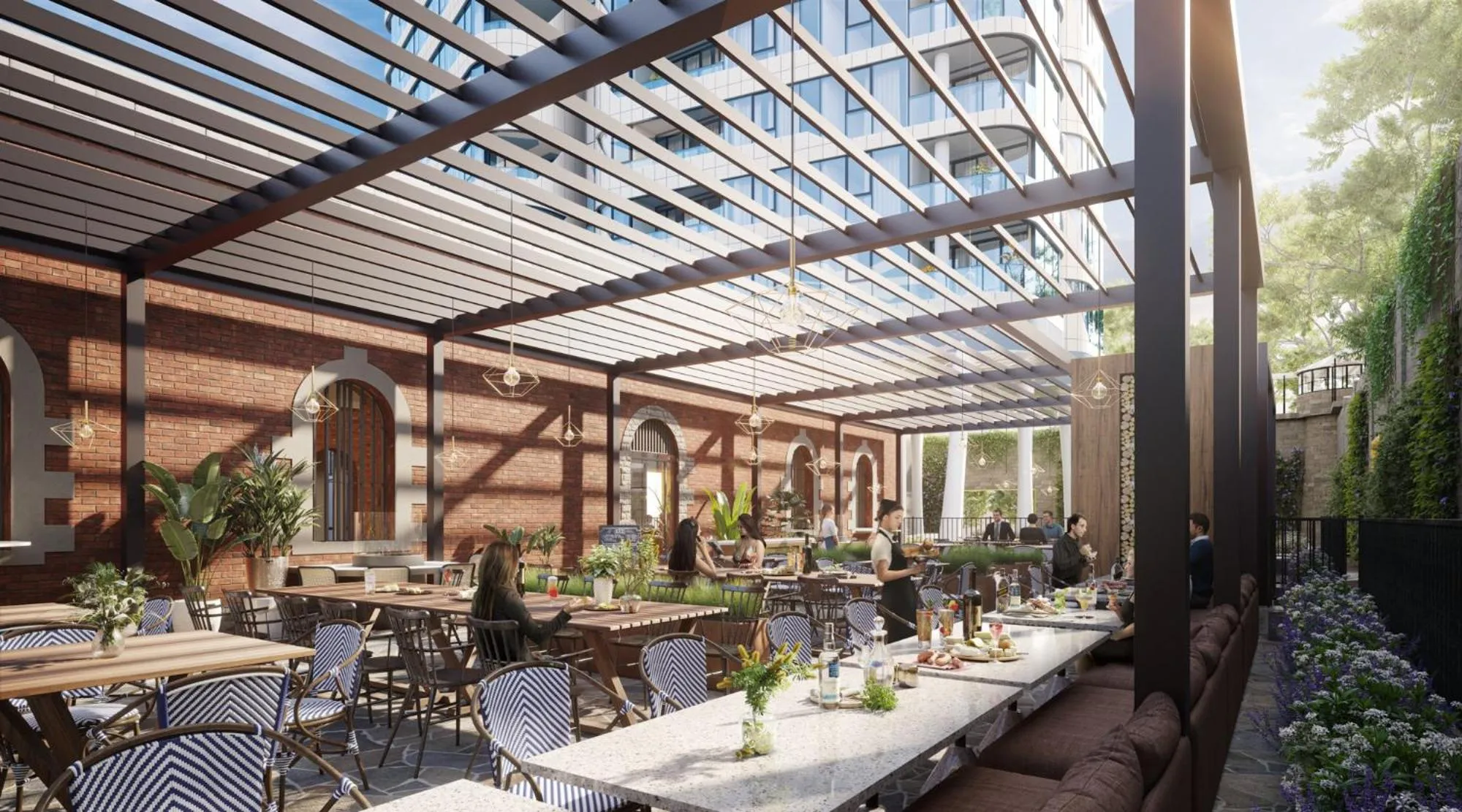 Restaurant/places to eat in Adina Apartment Hotel Melbourne, Pentridge