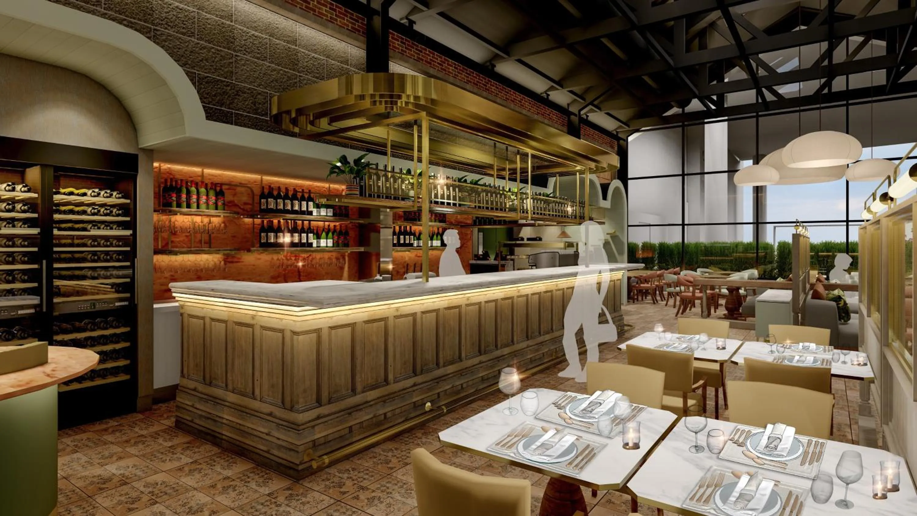 Lounge or bar in Adina Apartment Hotel Melbourne, Pentridge