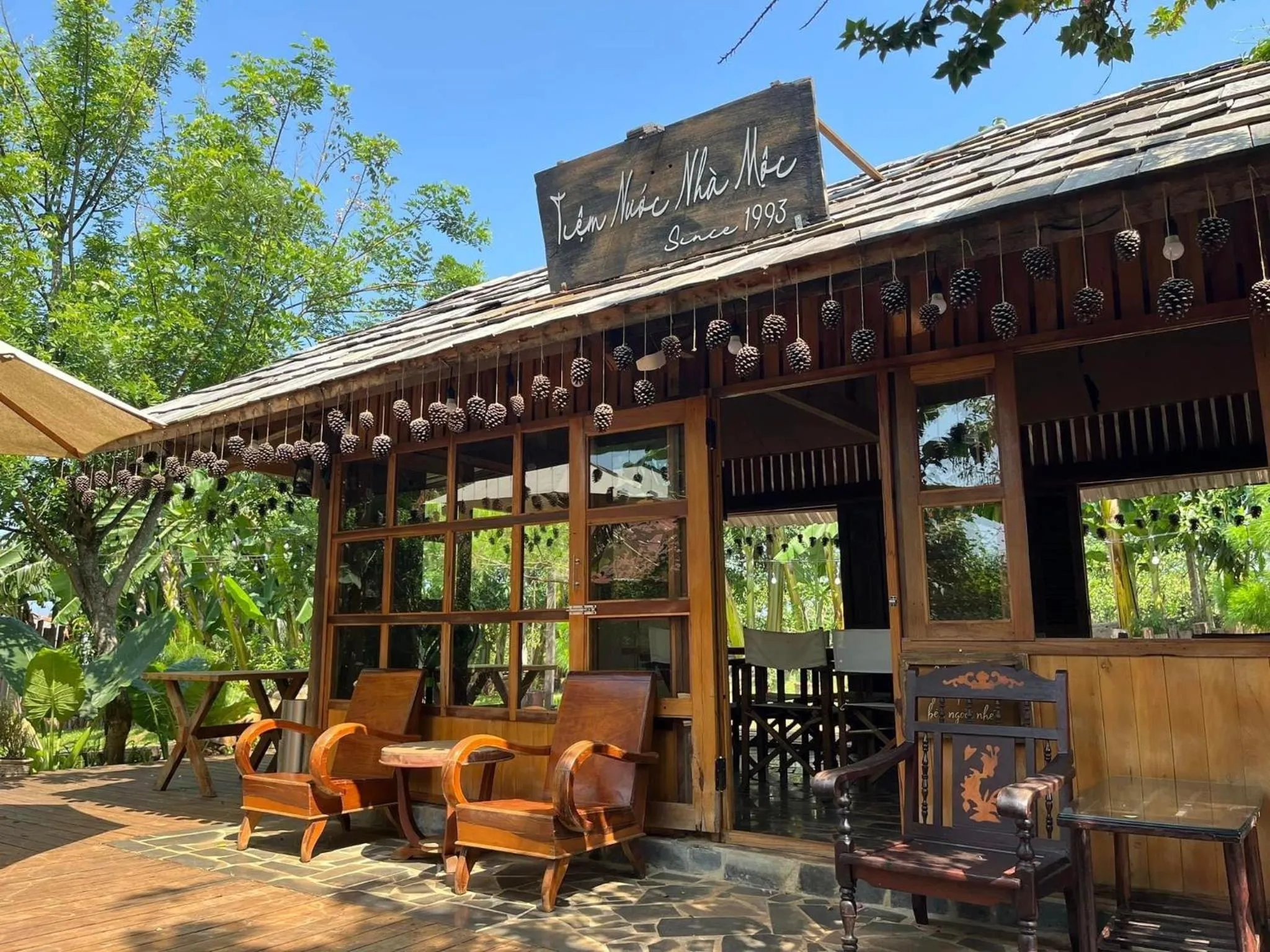 Garden in Mộc An Nhiên Farmstay
