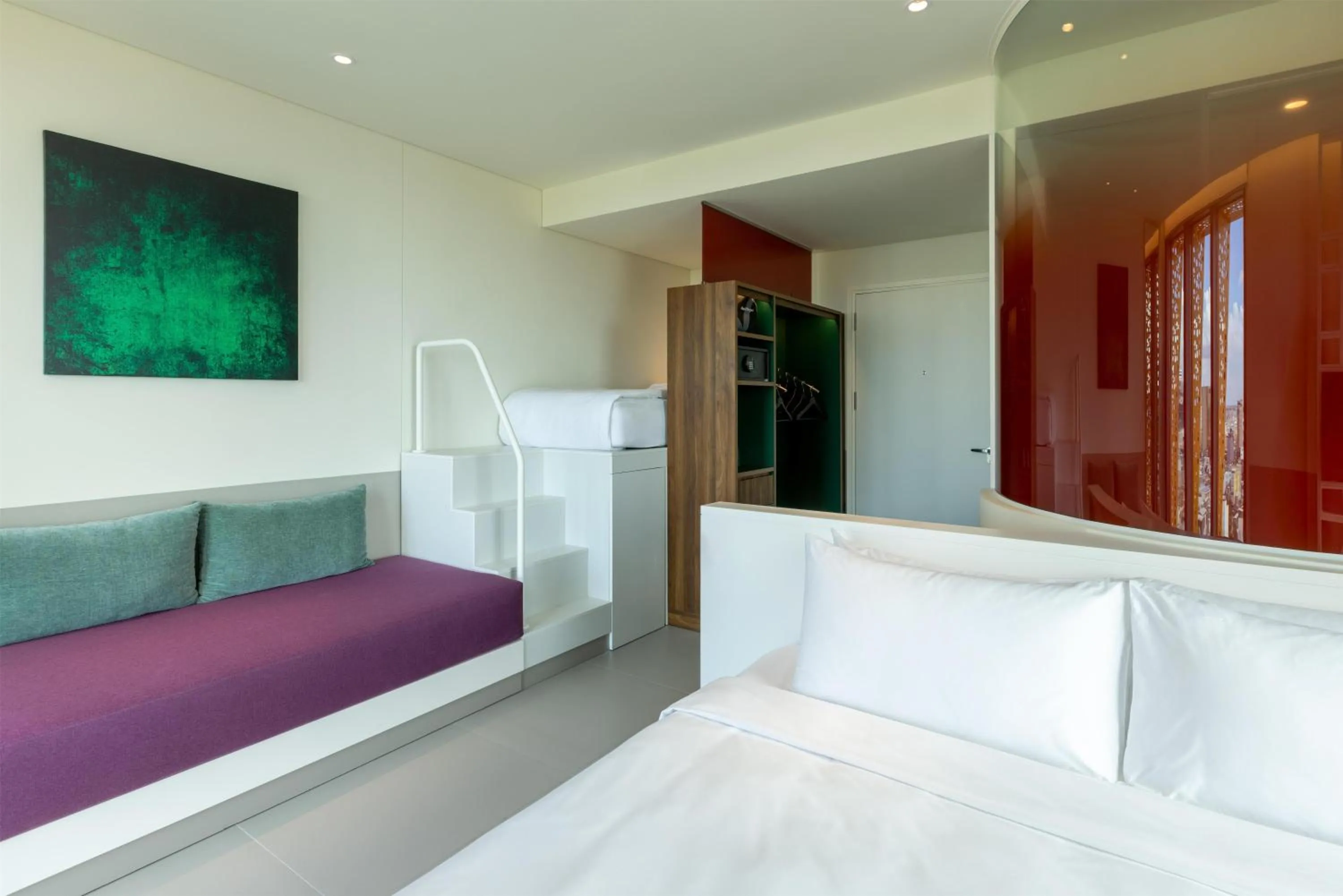 Photo of the whole room, Bed in Wink Danang Centre, Unscripted by Hyatt - 24 Hours stay