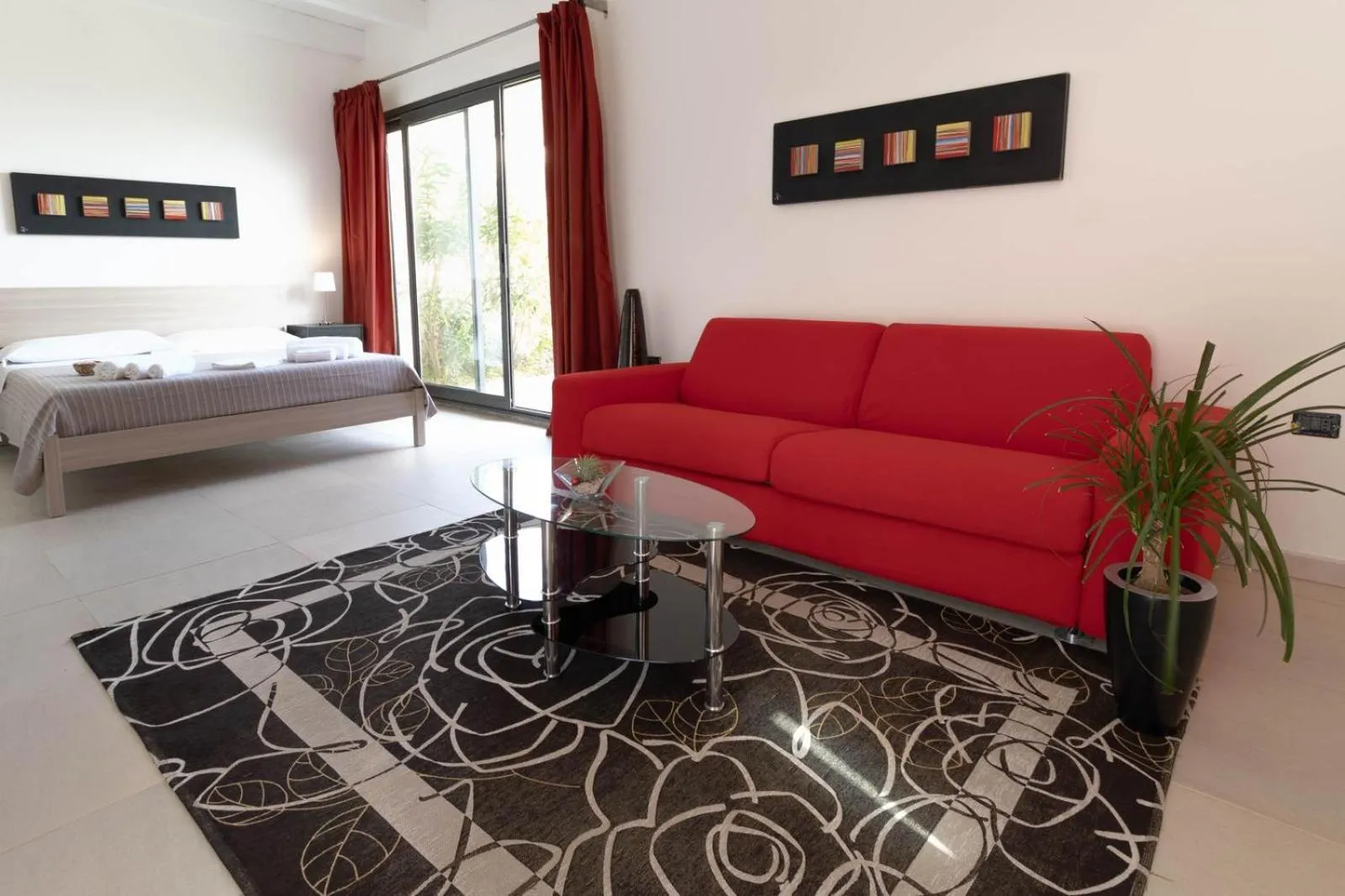 Bed in Natur Hotel Tanca