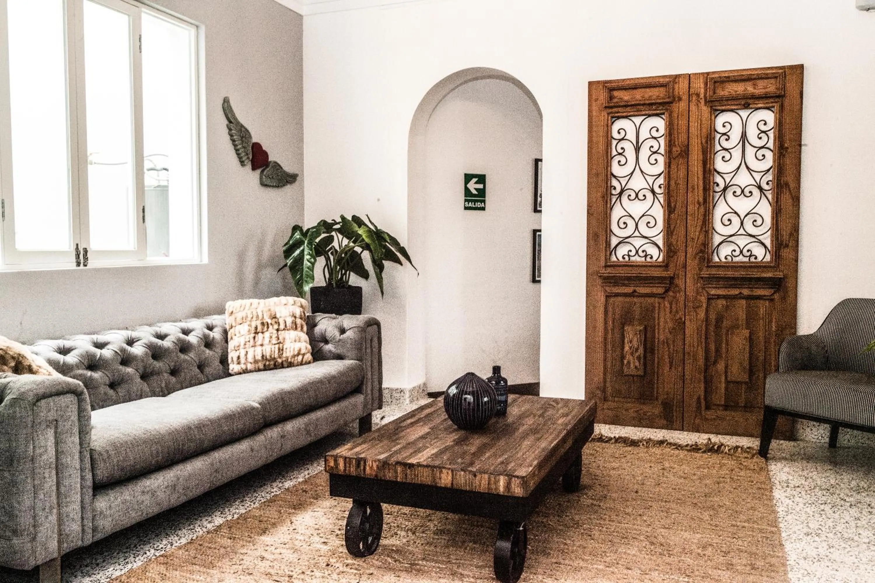 Living room in WasiPai Boutique Hotel