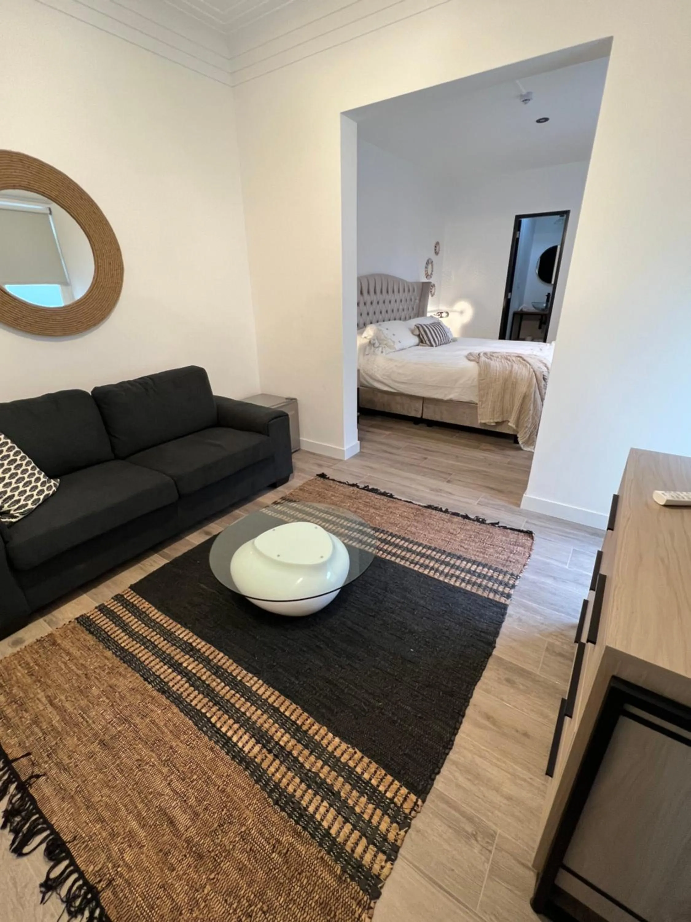 Seating area, Bed in WasiPai Boutique Hotel