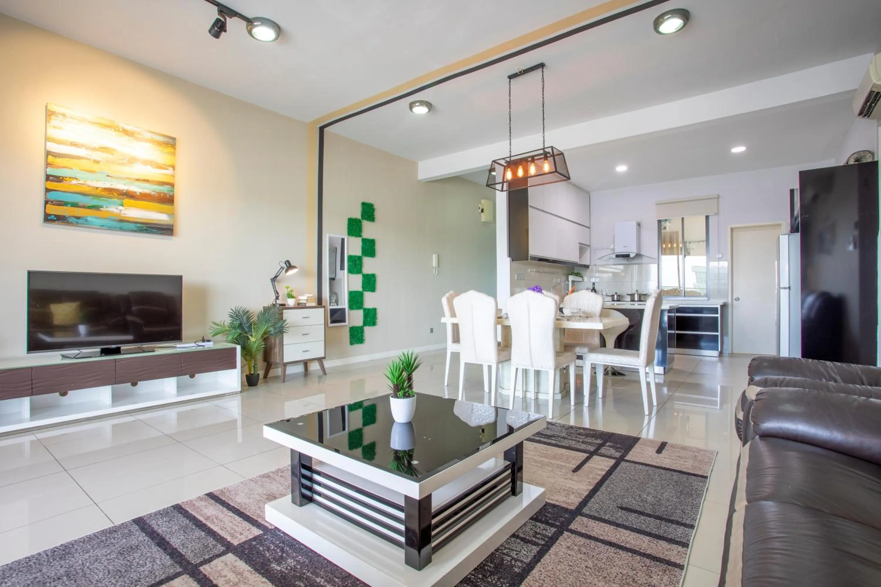 TV and multimedia in AJ Suites @ Loft Imago KK