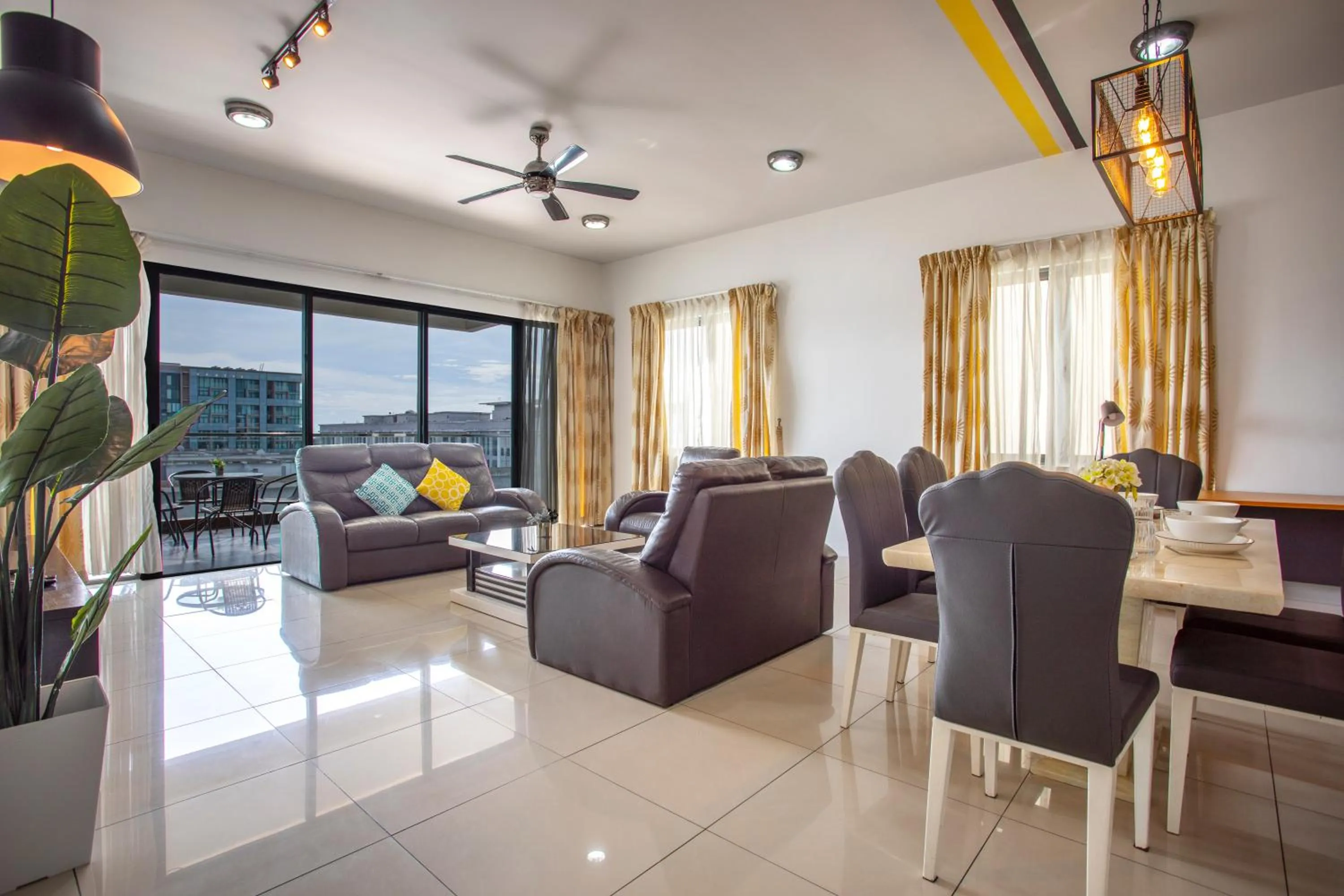 Living room in AJ Suites @ Loft Imago KK