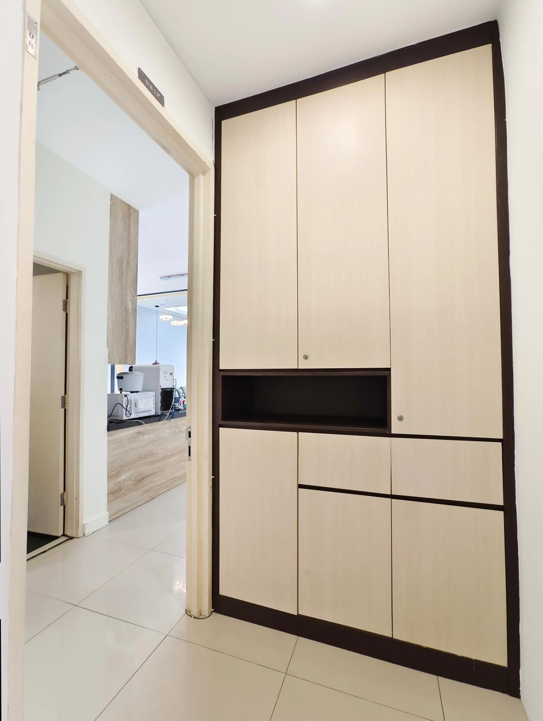 Facade/entrance in AJ Suites @ Loft Imago KK