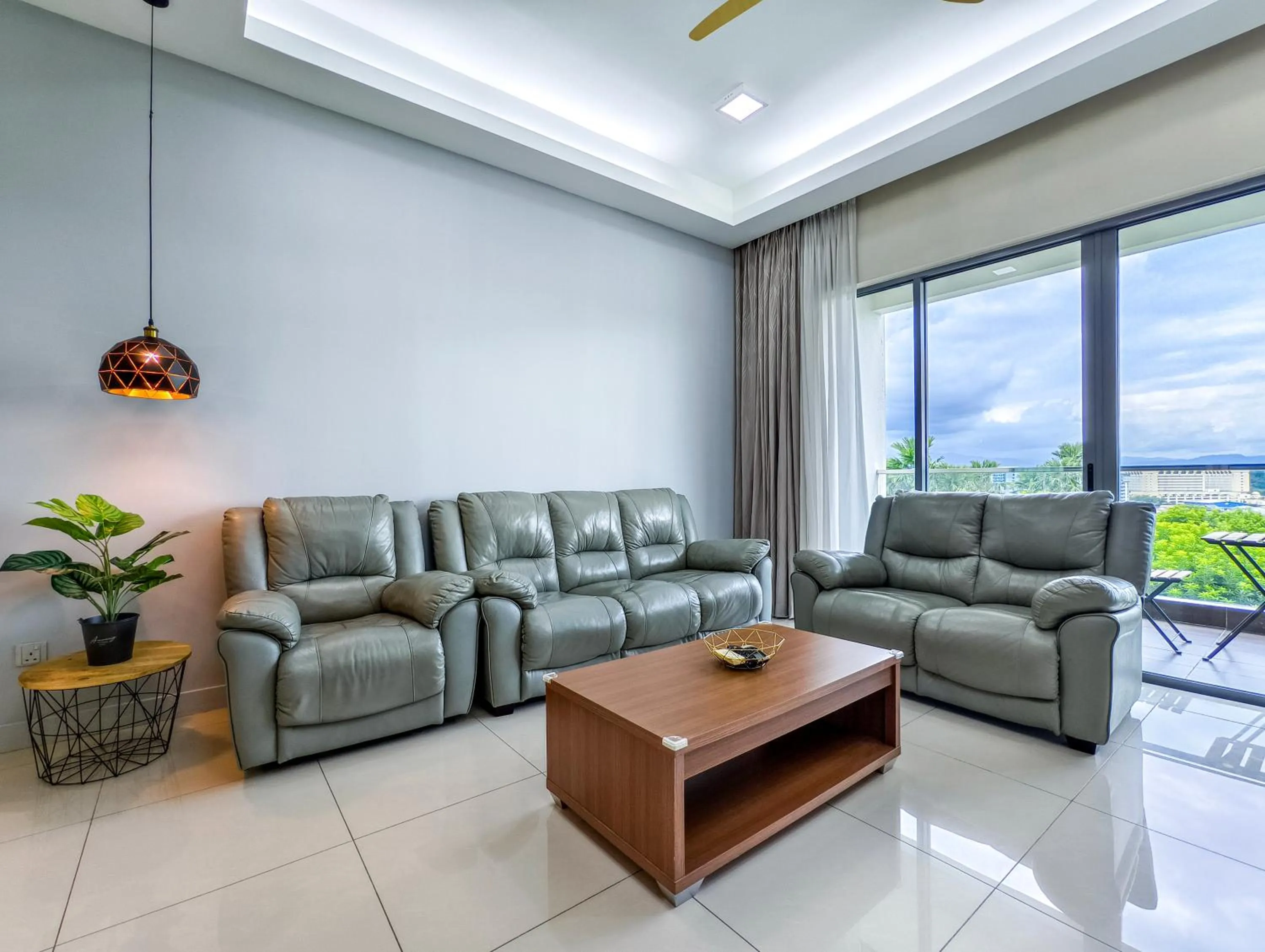 Living room in AJ Suites @ Loft Imago KK