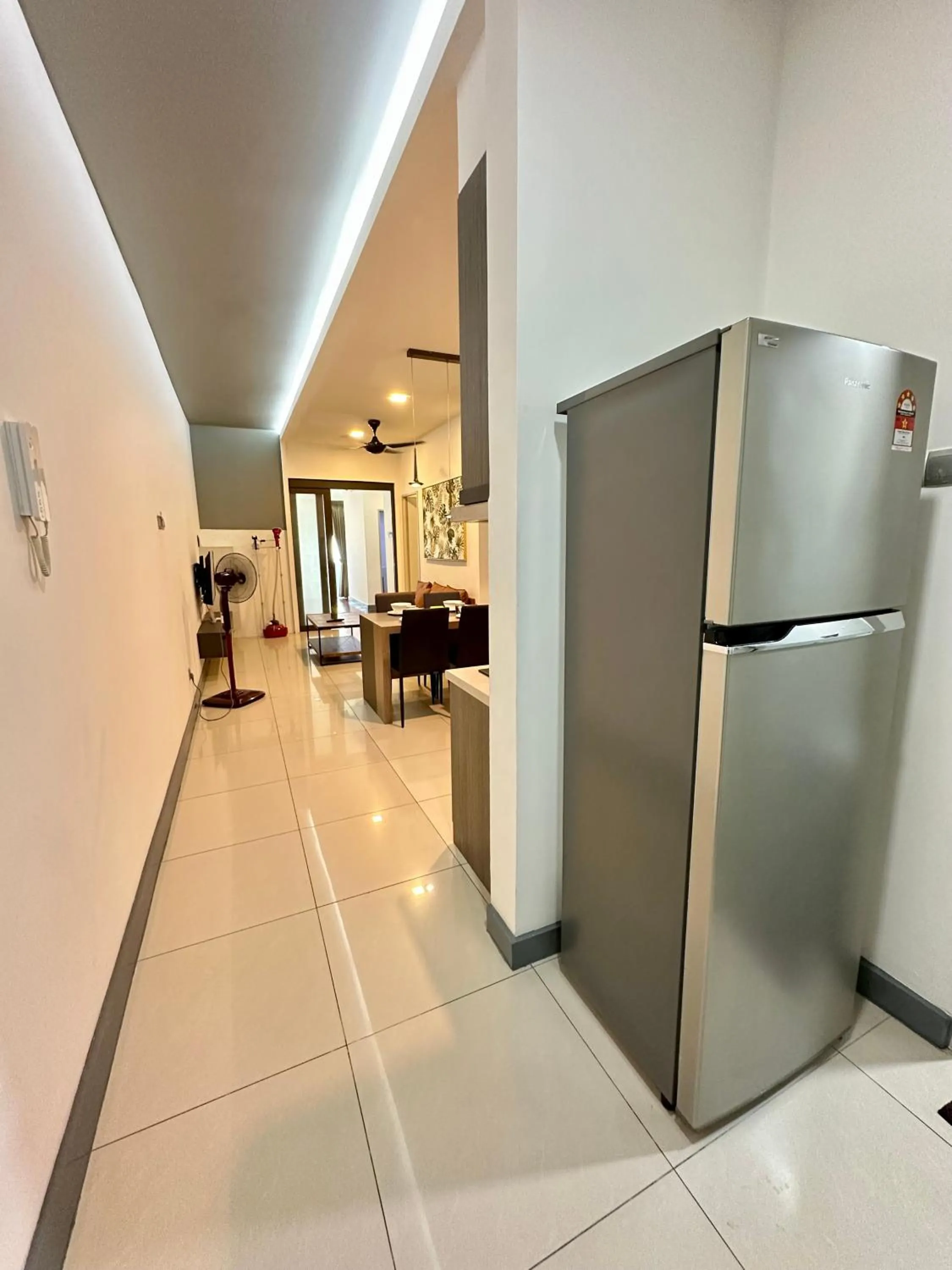 Kitchen or kitchenette in AJ Suites @ Loft Imago KK