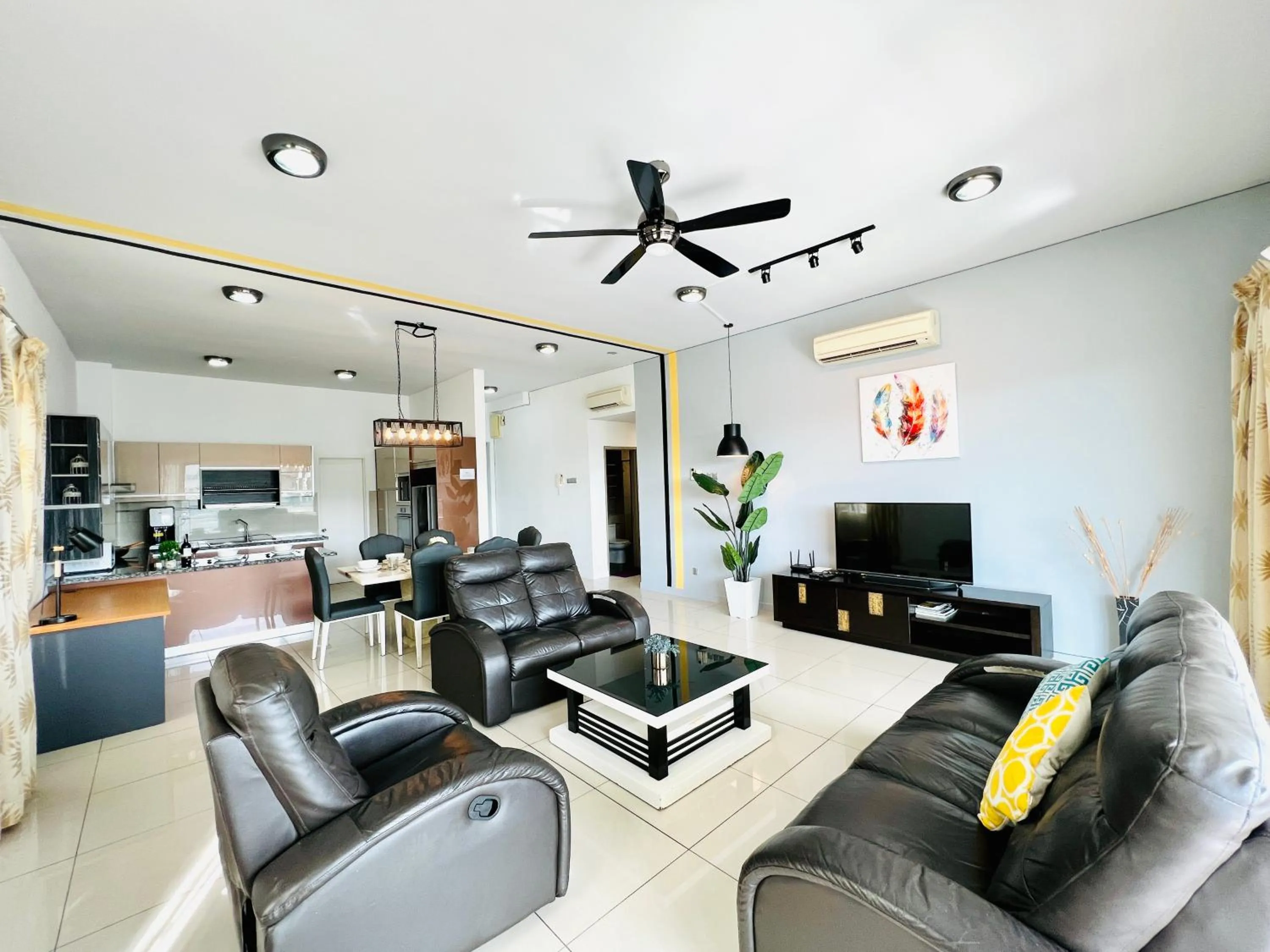 Living room in AJ Suites @ Loft Imago KK