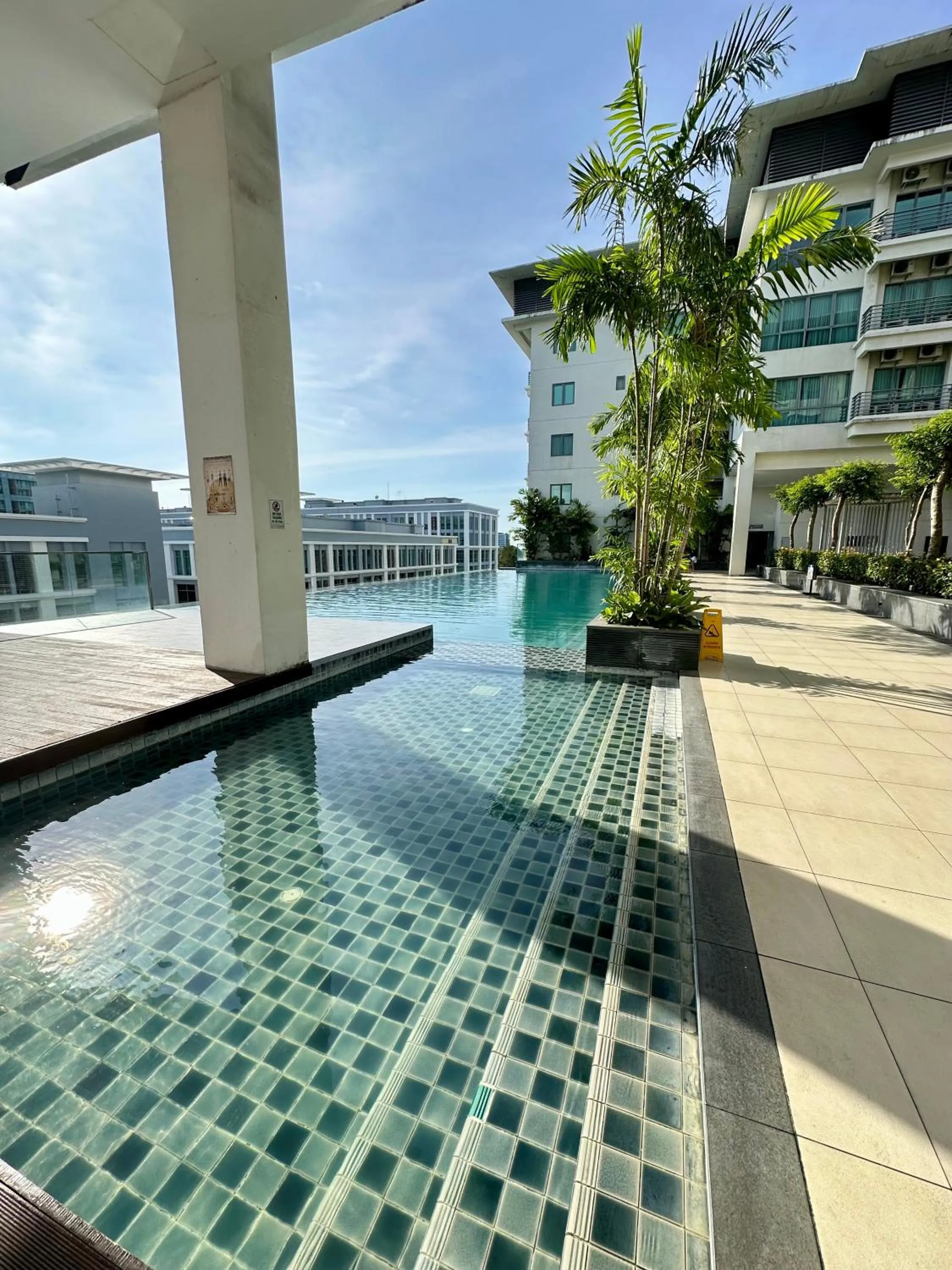 Swimming pool in AJ Suites @ Loft Imago KK