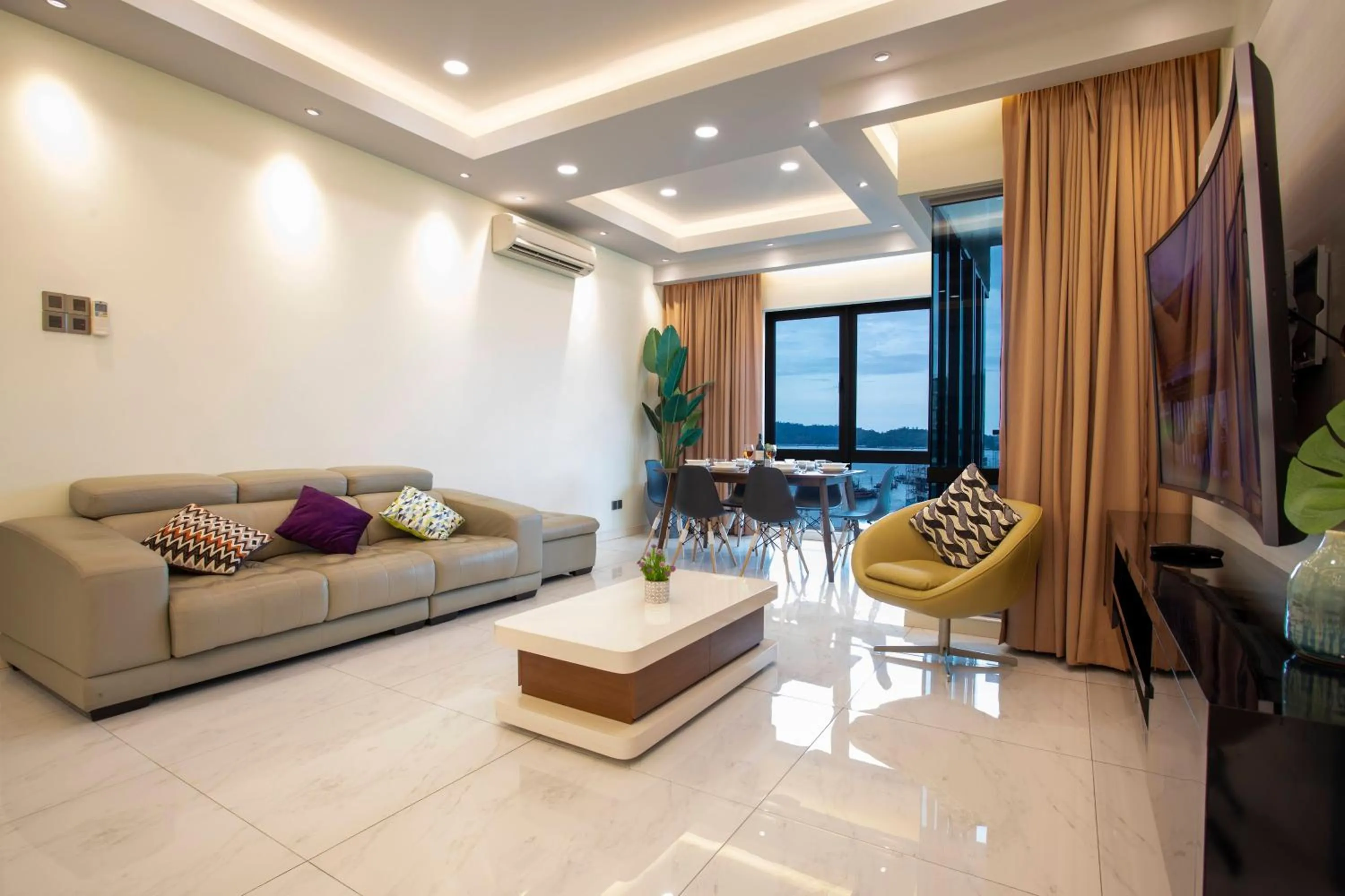 Living room in AJ Suites @ Loft Imago KK