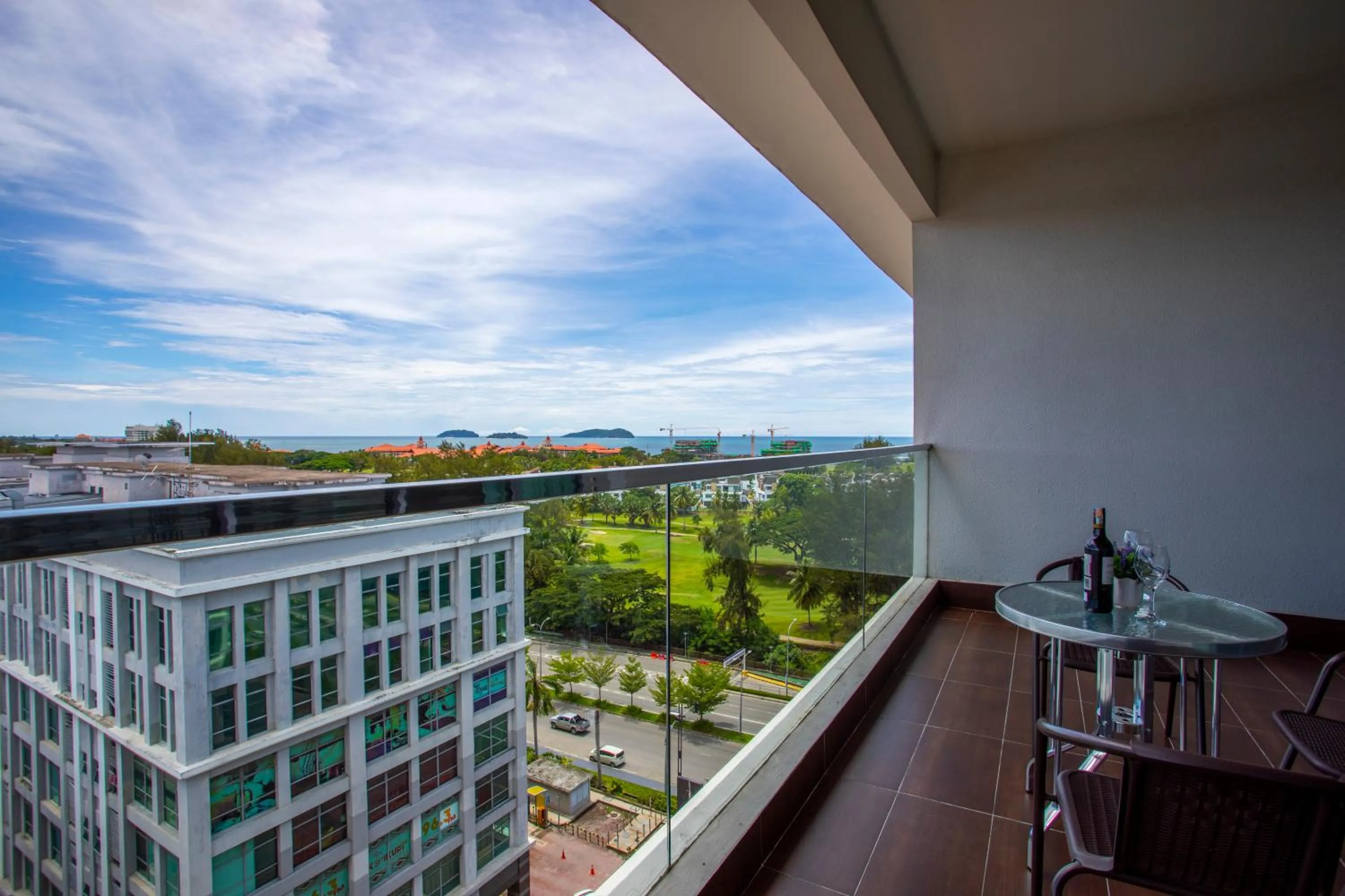 Balcony/Terrace in AJ Suites @ Loft Imago KK