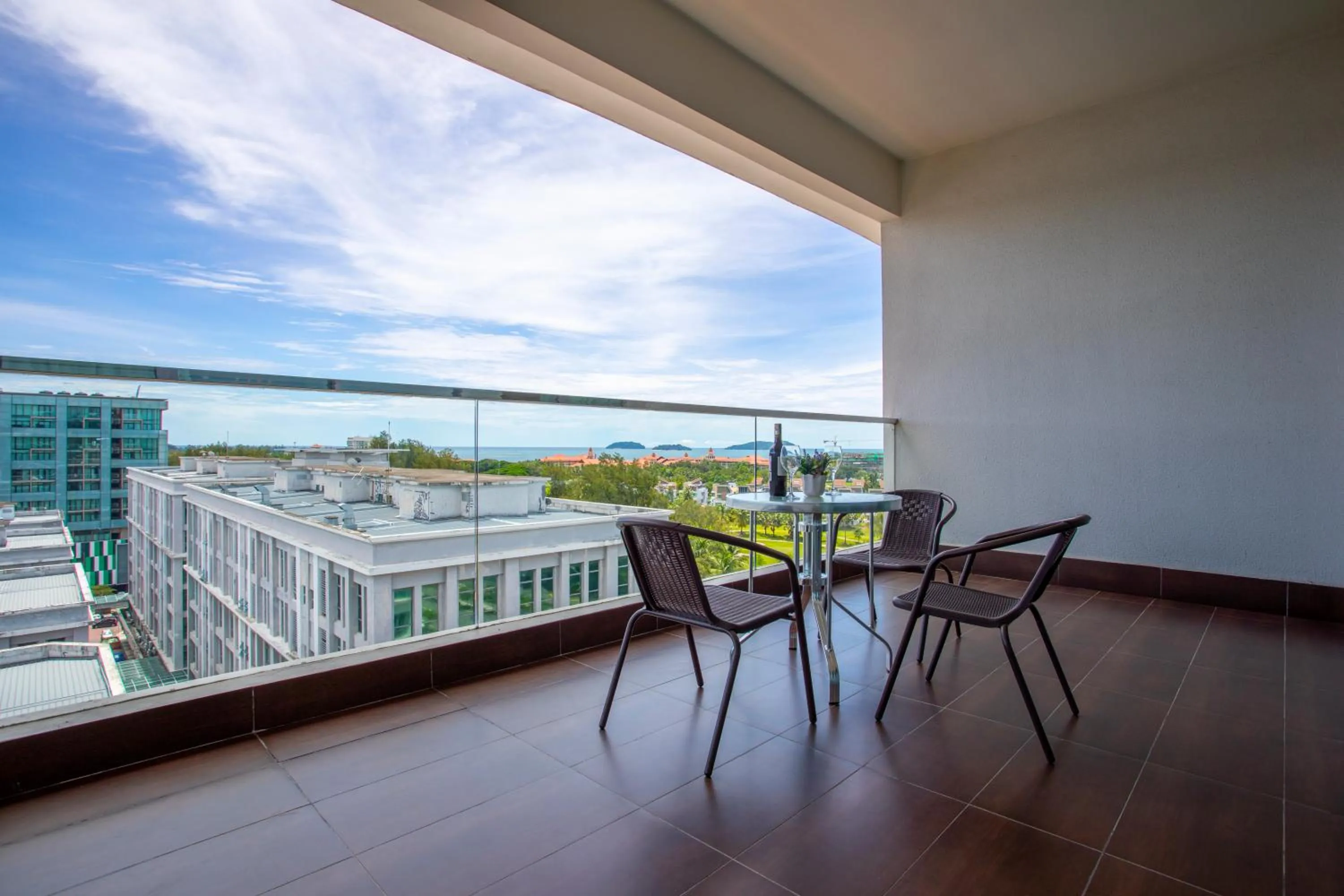 Balcony/Terrace in AJ Suites @ Loft Imago KK