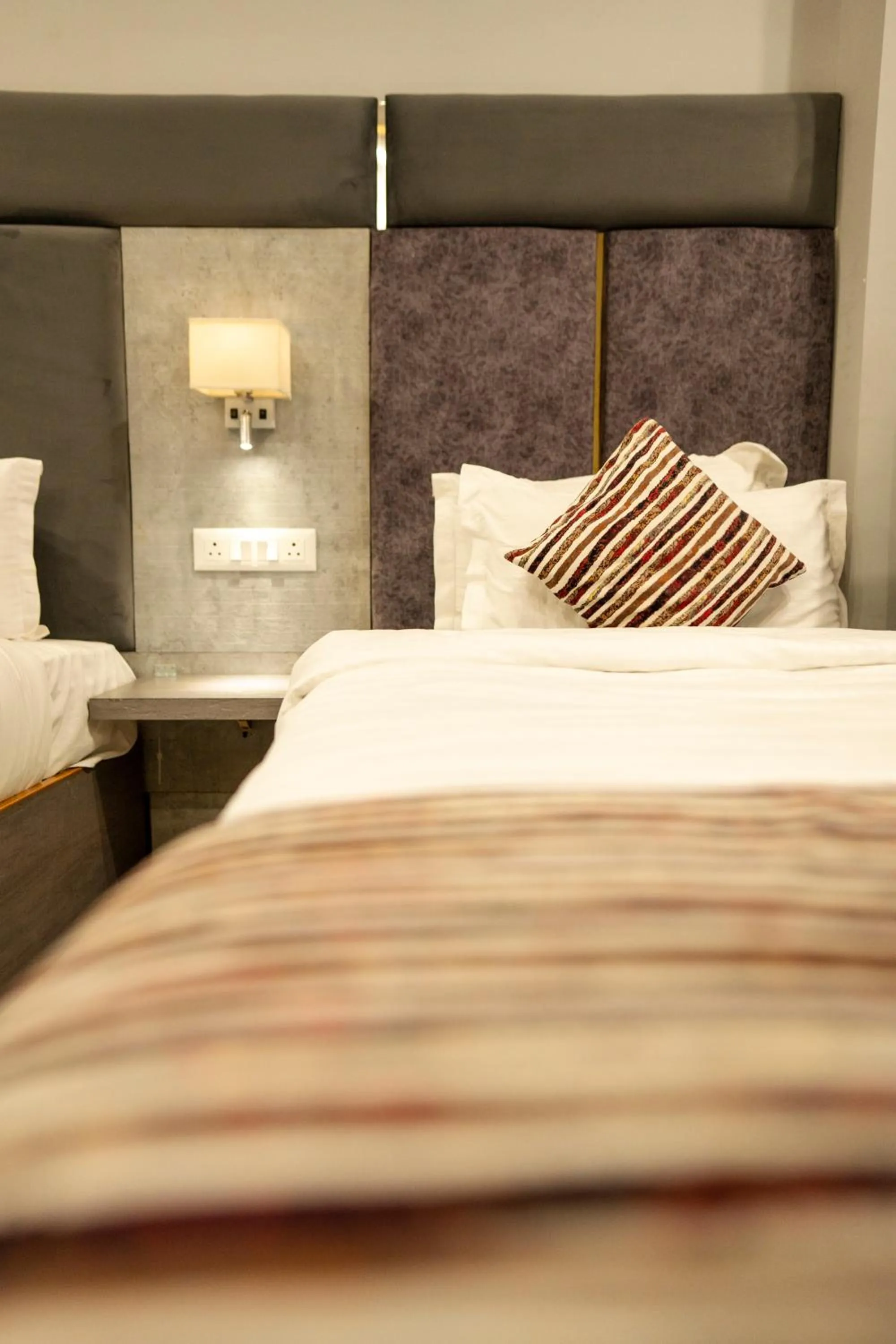 Bed in Hotel Vasdaa Grand