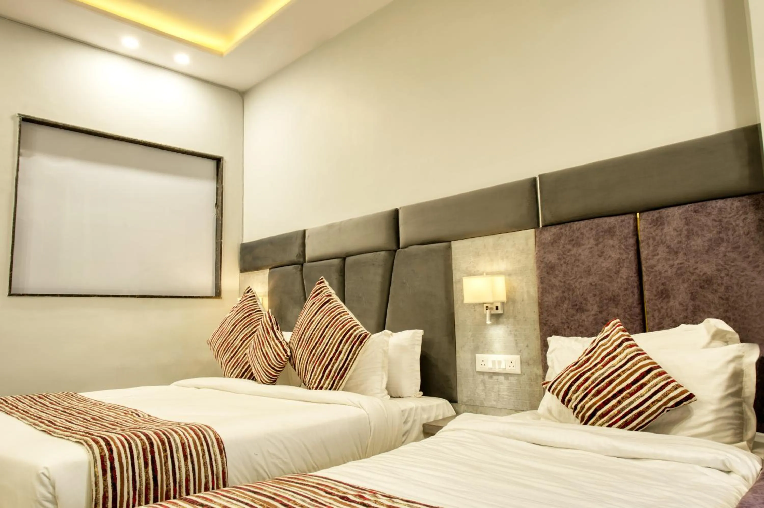 Bed in Hotel Vasdaa Grand