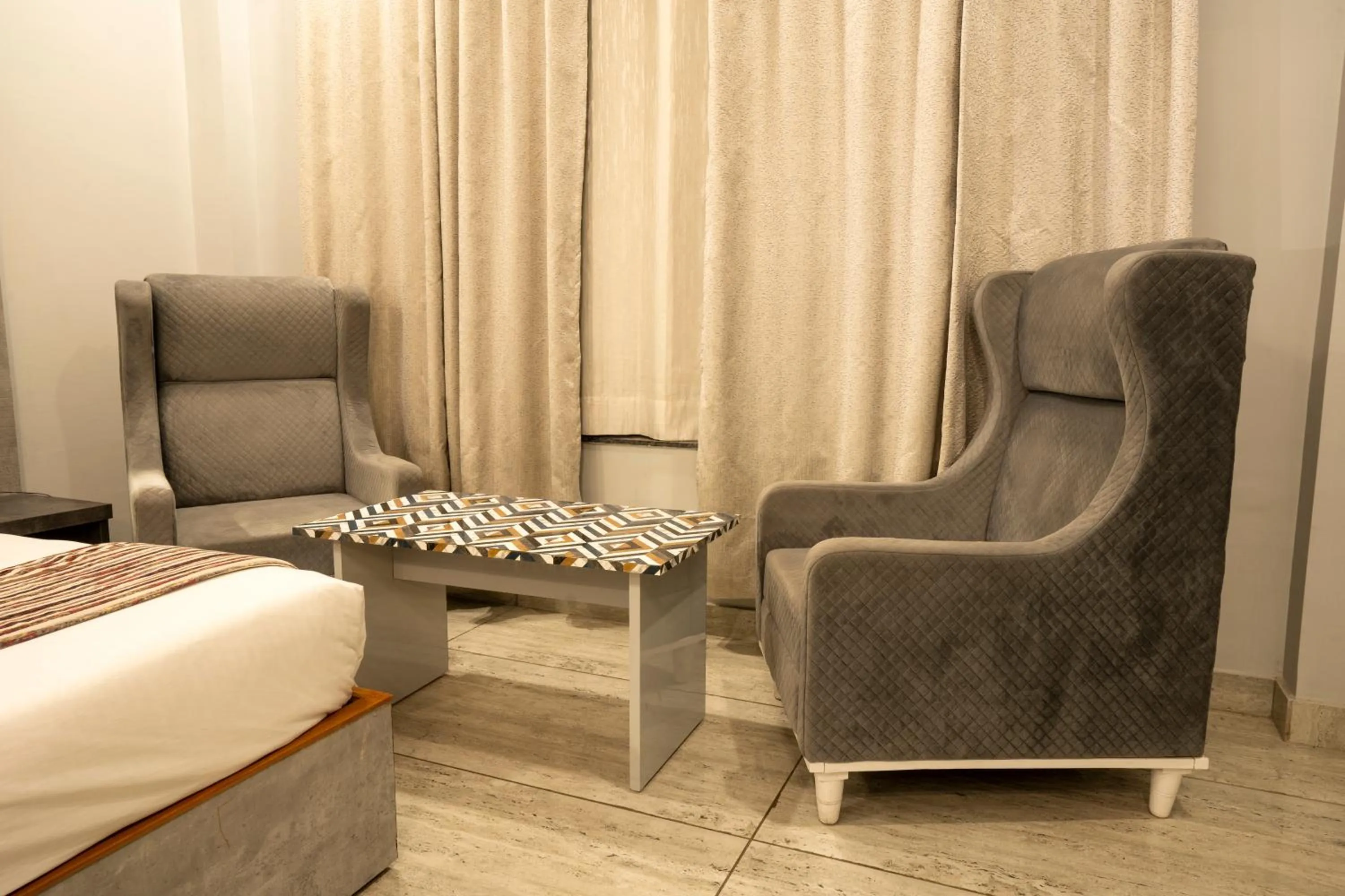 Seating area in Hotel Vasdaa Grand